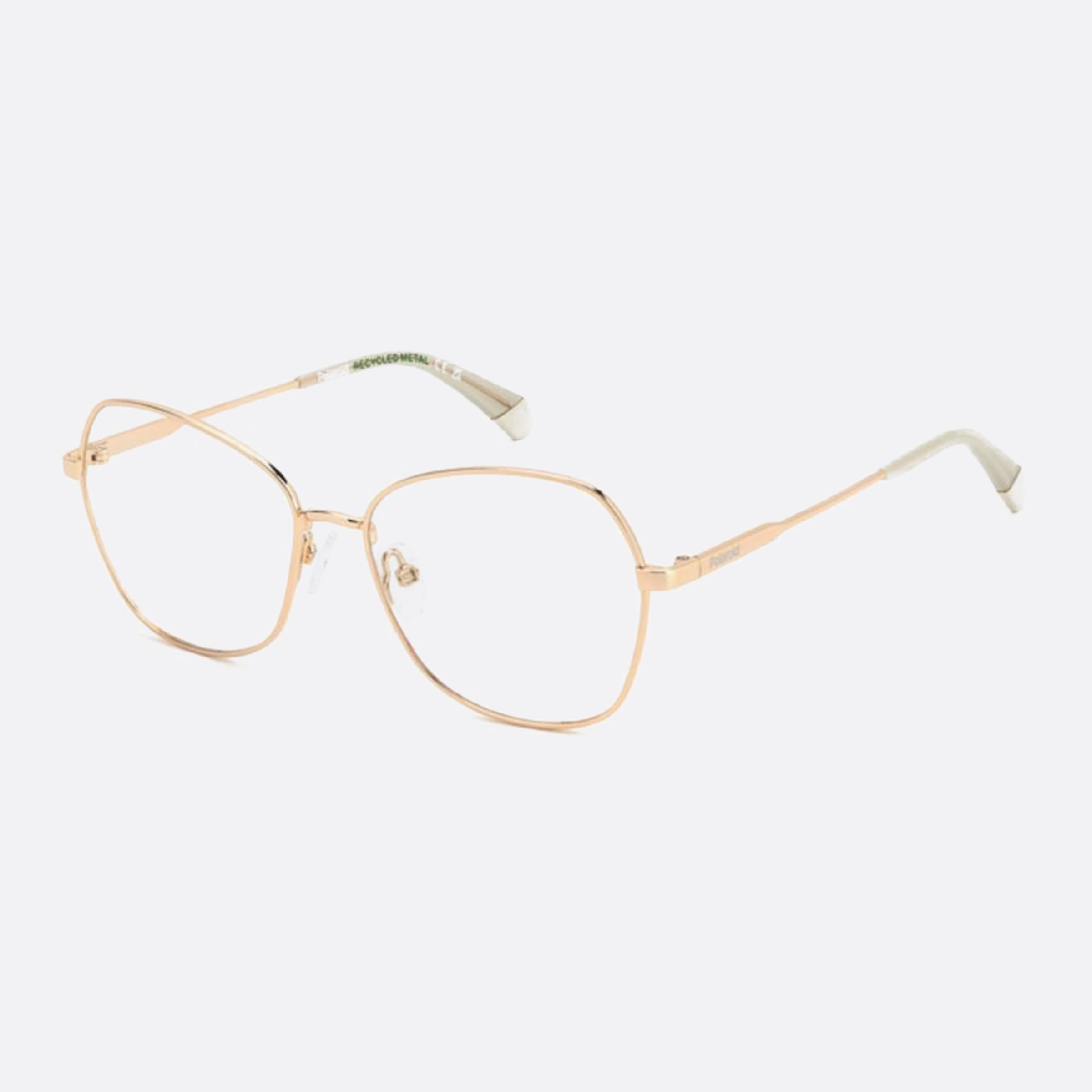 Polaroid 56mm Pld D539 Rose Gold Butterfly Women Eyeglasses - Side View