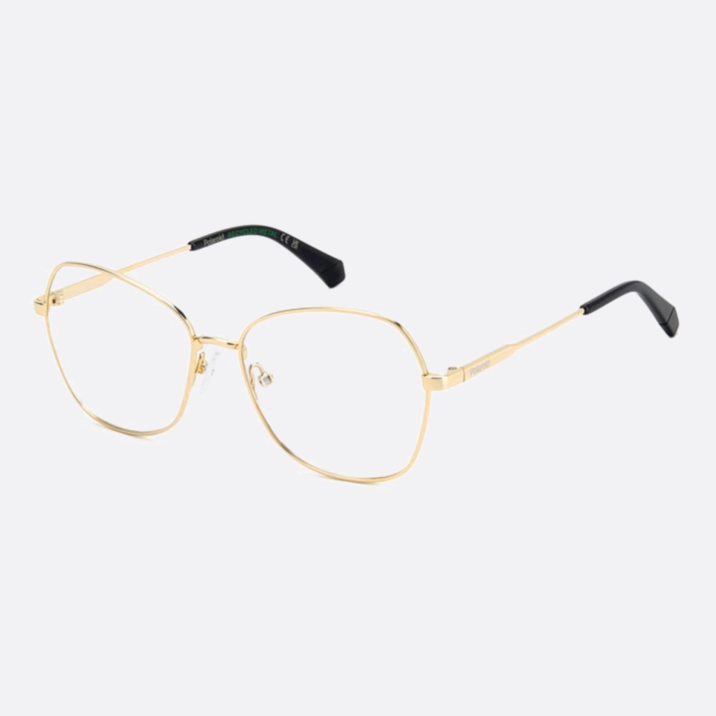 Polaroid 56mm Pld D539 J5g Gold Butterfly Women Eyeglasses - Side View