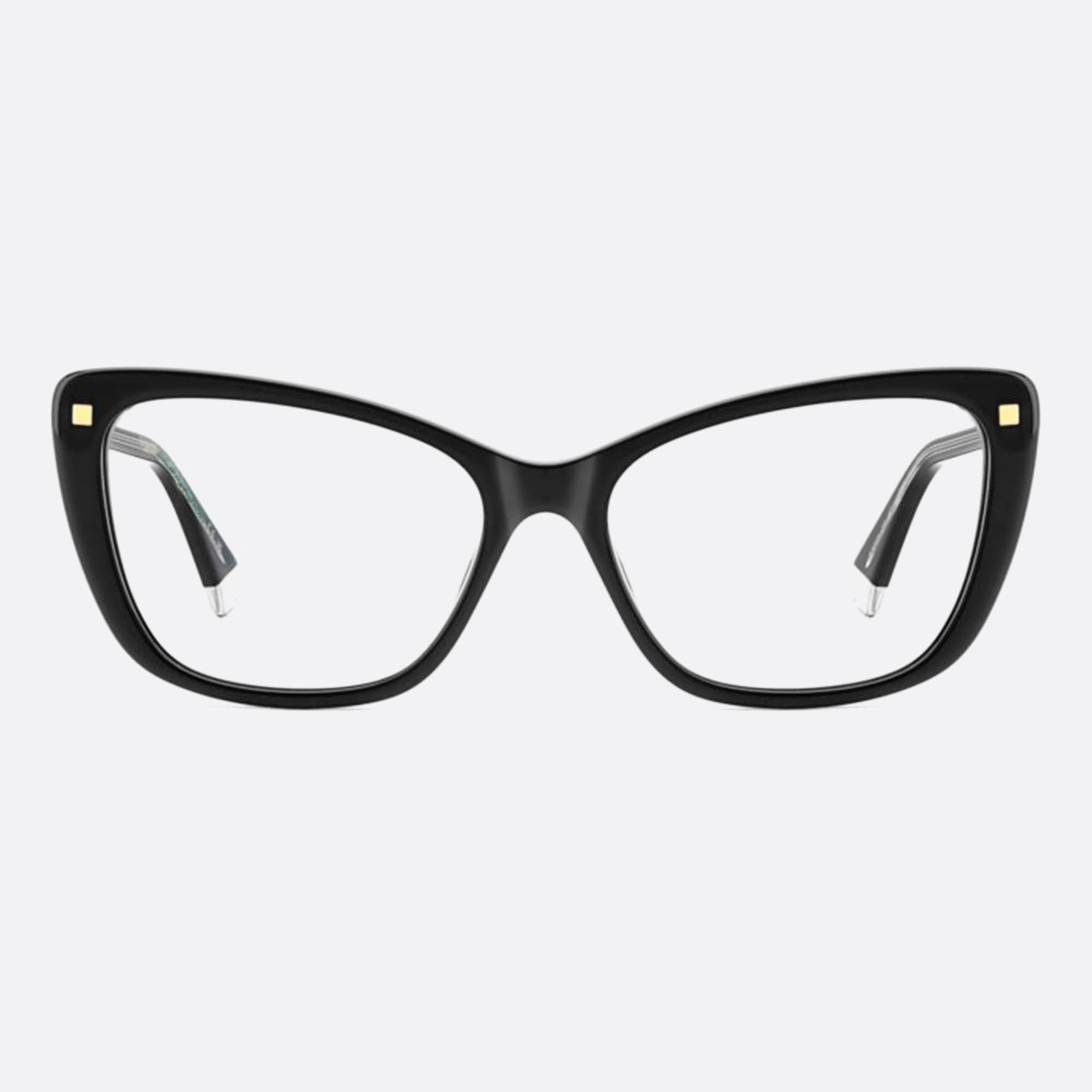 Polaroid 56mm Pld D542 Black Rectangle Women Eyeglasses - Main View
