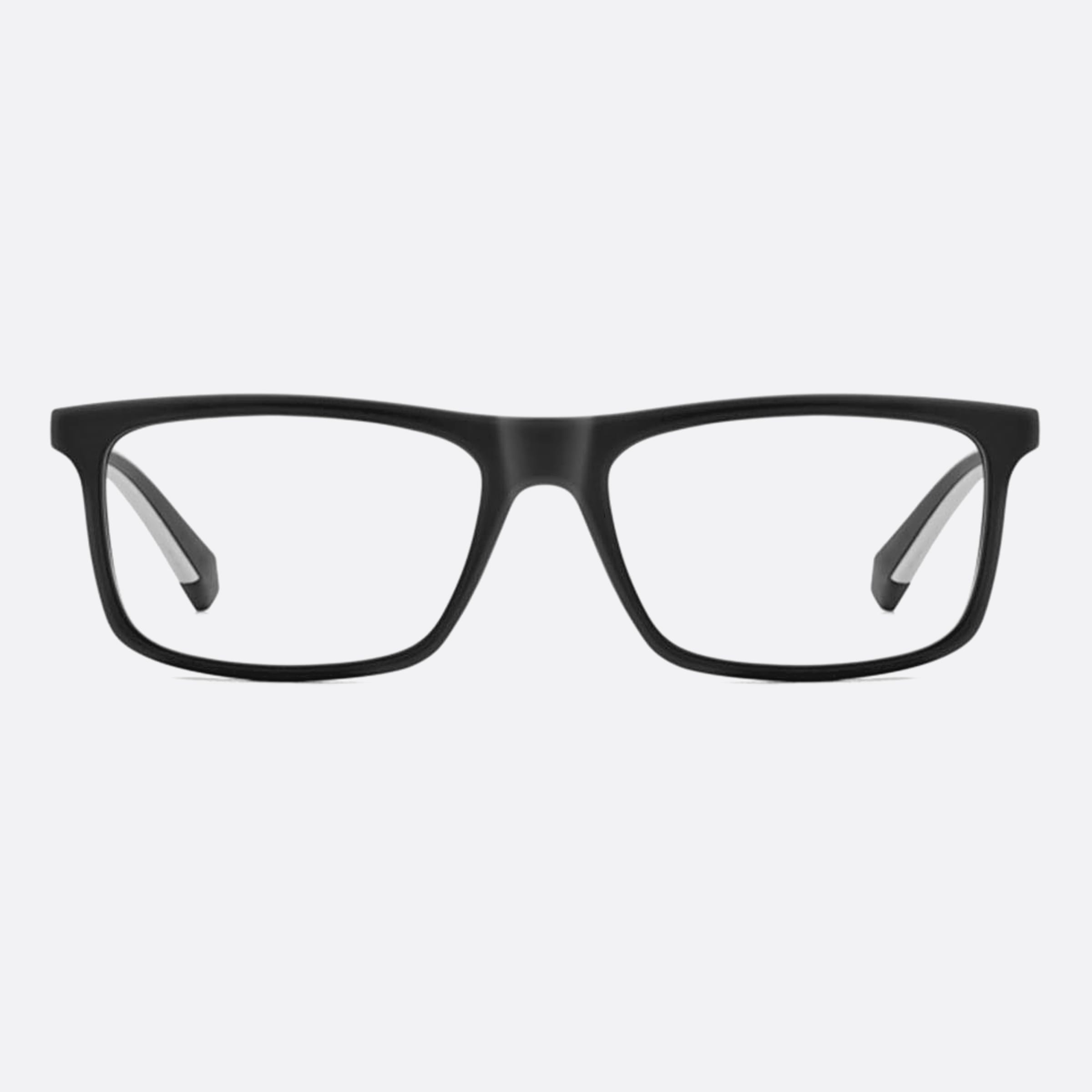 Polaroid 56mm Pld D548 O6w Black Rectangle Unisex Eyeglasses - Main View
