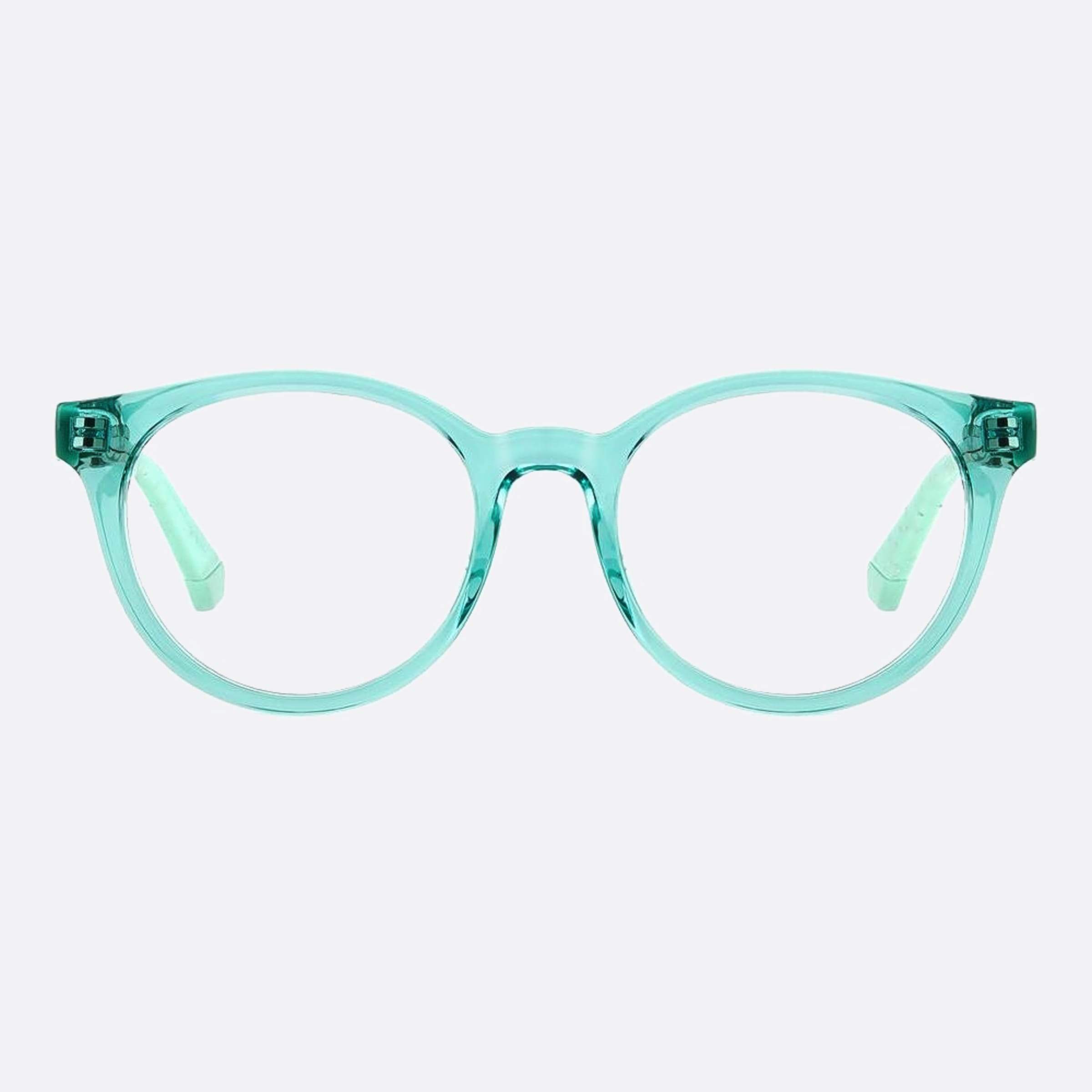 Polaroid 44mm Pld D831 Junior Wk2 Blue Geometric Children Eyeglasses - Main View