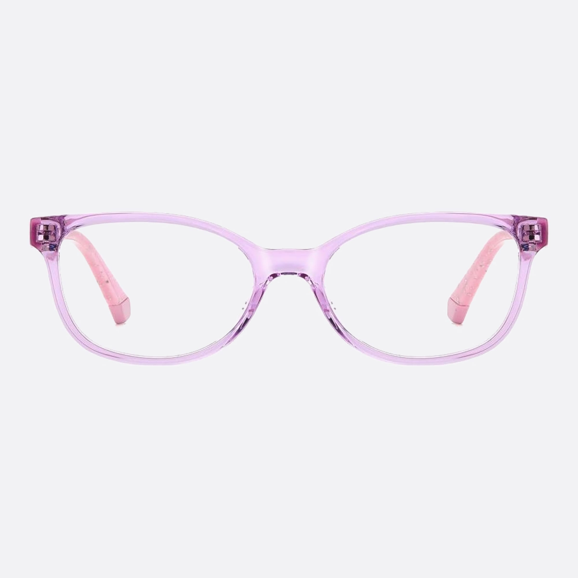 Polaroid 47mm Pld D833 Junior Violet Cat Eye Children Eyeglasses - Main View