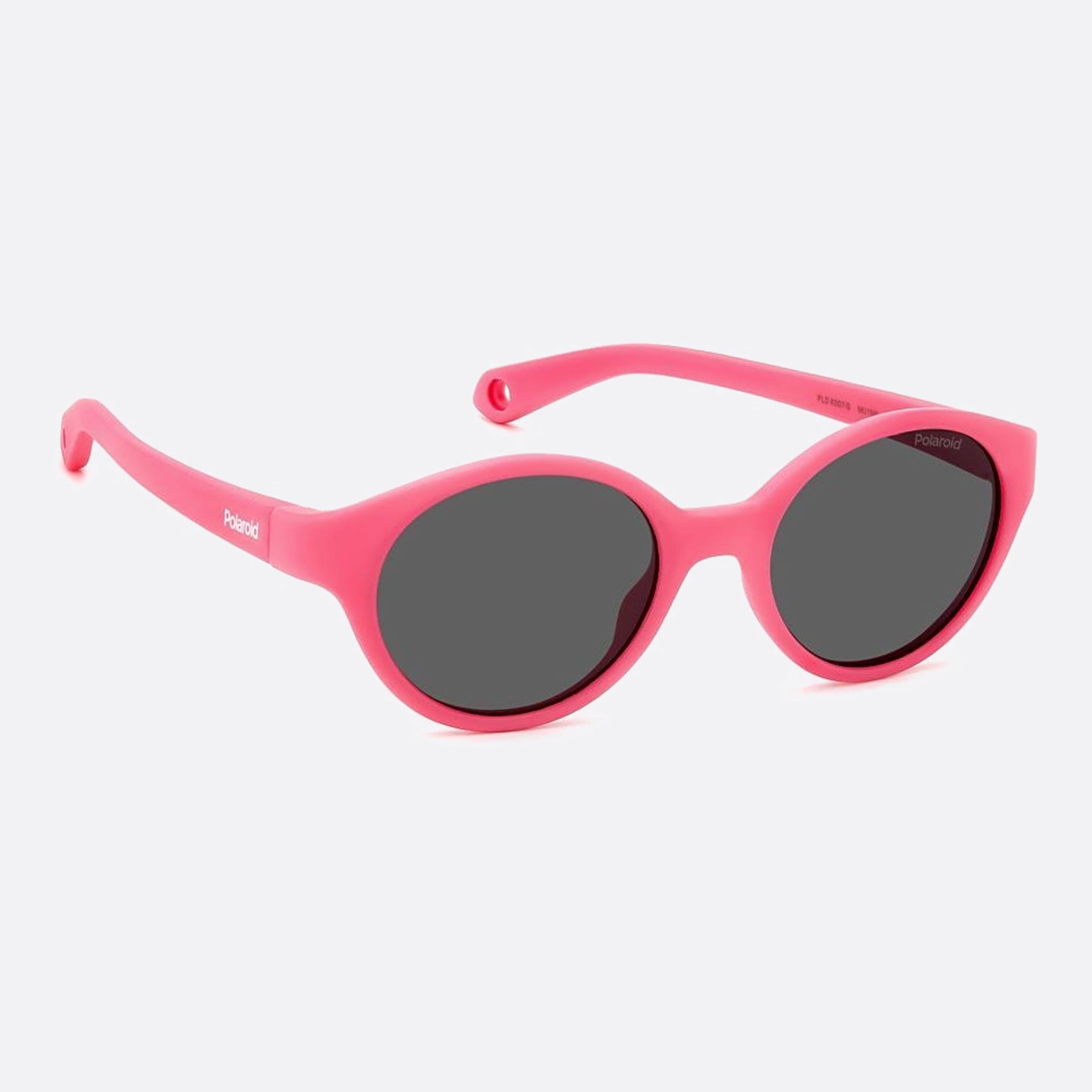 Polaroid 42mm Pld K007 Mu1 Pink Squared Polarized Unisex Sunglasses - Detail View