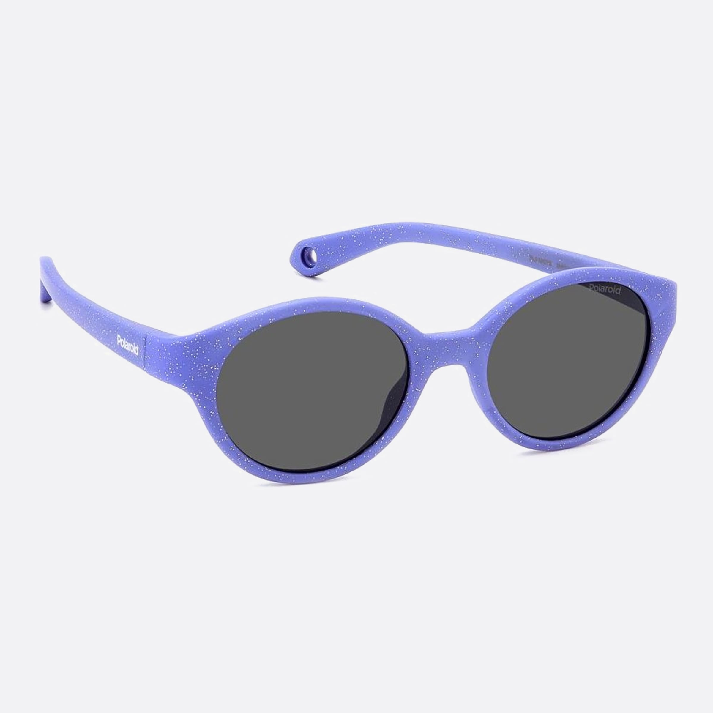 Polaroid 42mm Pld K007 Mw2 Violet Squared Polarized Unisex Sunglasses - Detail View