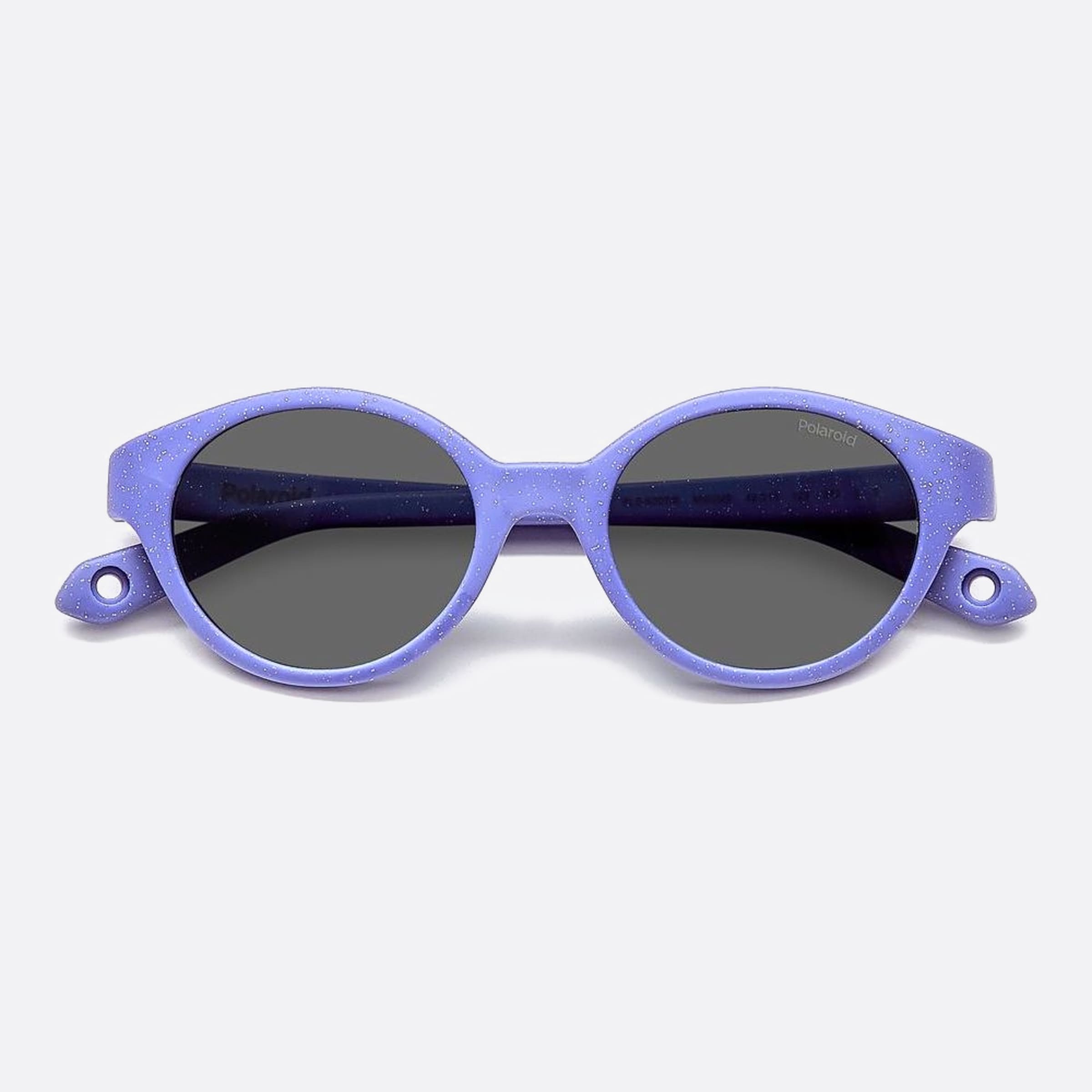 Polaroid 42mm Pld K007 Mw2 Violet Squared Polarized Unisex Sunglasses - Lifestyle Shot