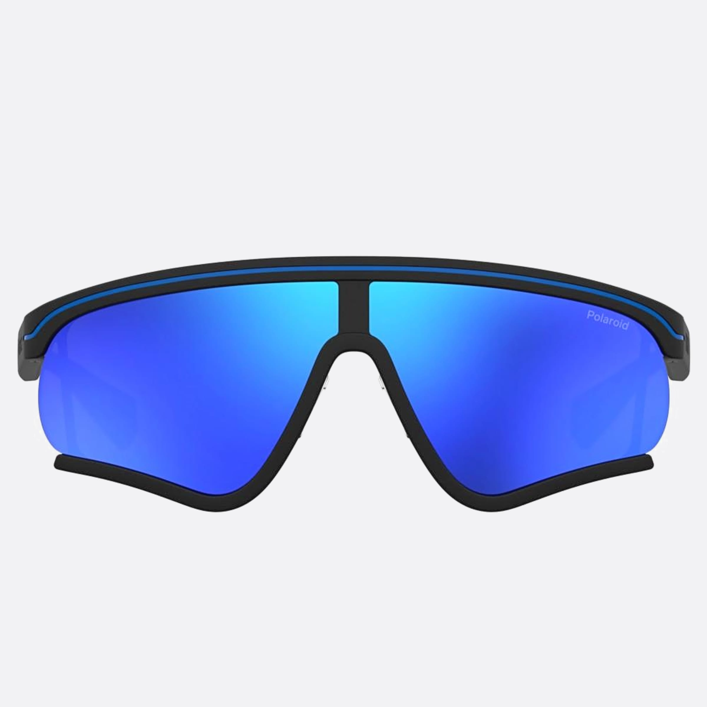 Polaroid 68mm Pld Msgm D51 Black Shield Polarized Unisex Sunglasses - Main View