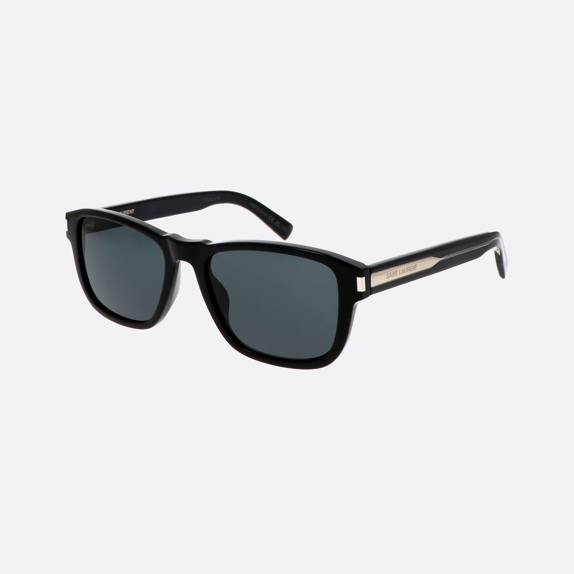 Saint 54mm Laurent Corner Angle Black Squared Man Sunglasses - Main View