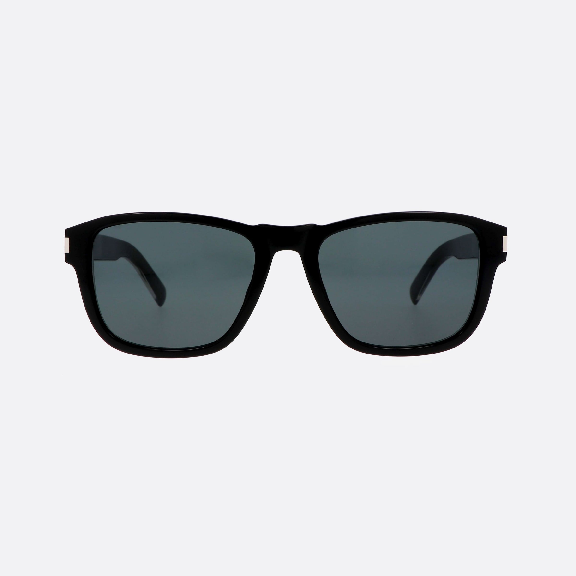 Saint 54mm Laurent Corner Angle Black Squared Man Sunglasses - Side View