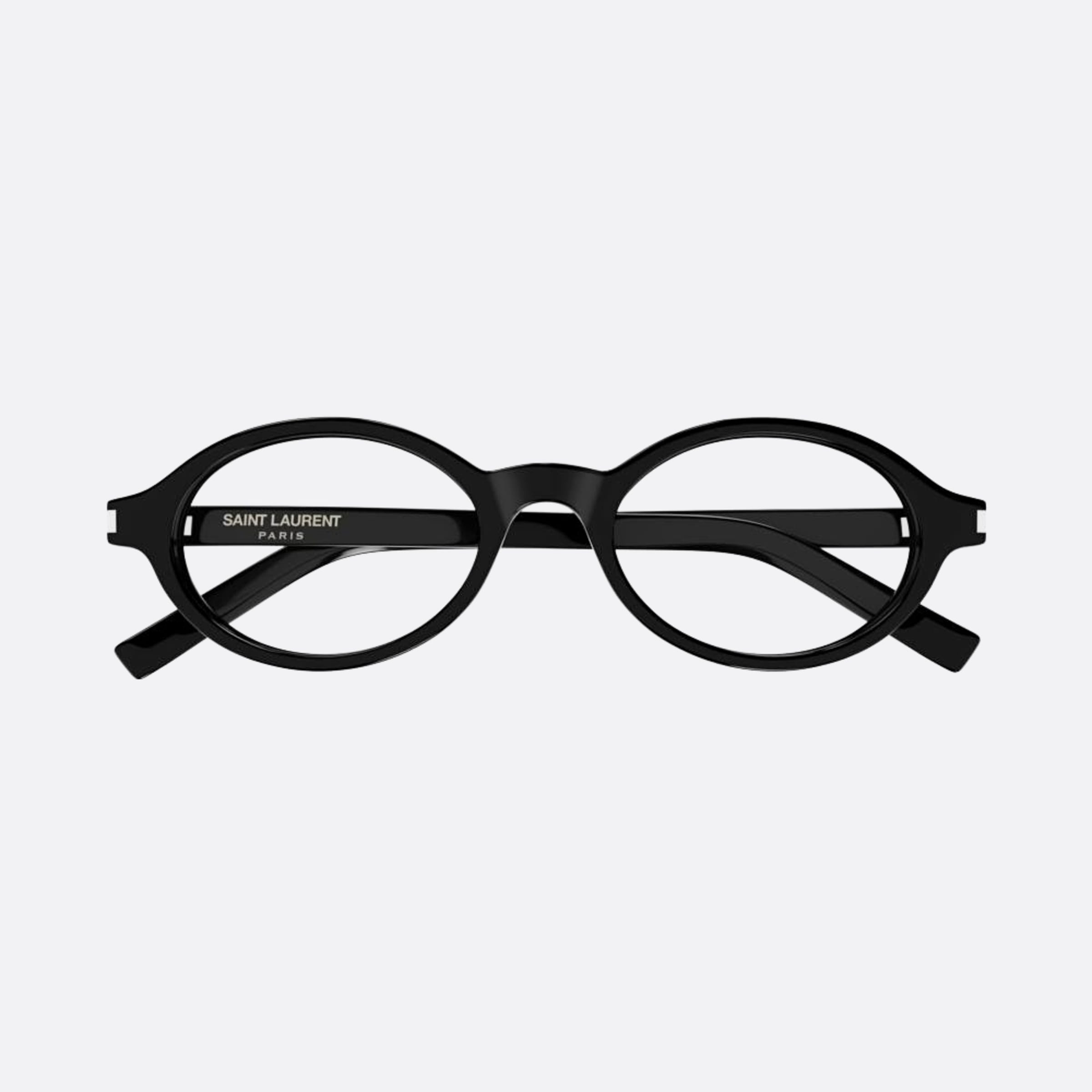 Saint 50mm Laurent Jeanne Opt Black Round Woman Eyeglasses - Main View