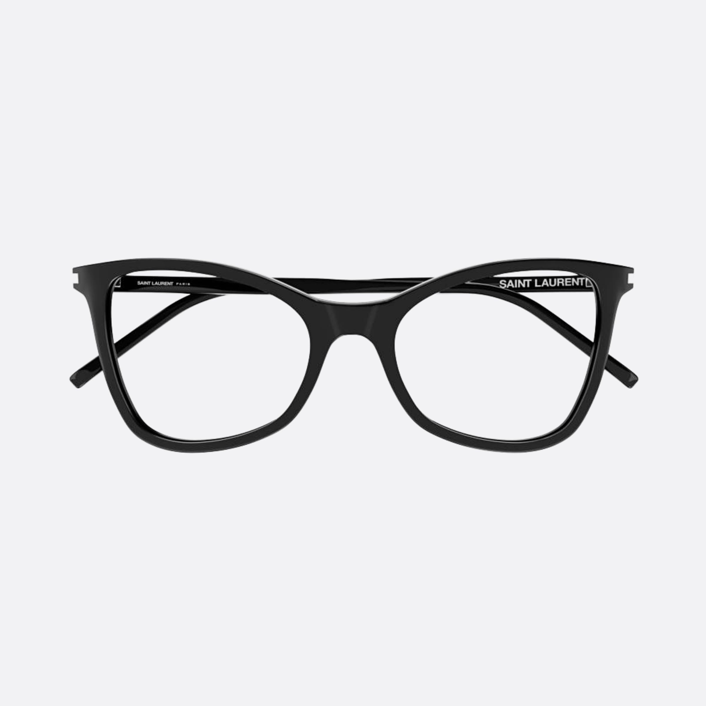 Saint 53mm Laurent Jerry Black Butterfly Woman Eyeglasses - Main View