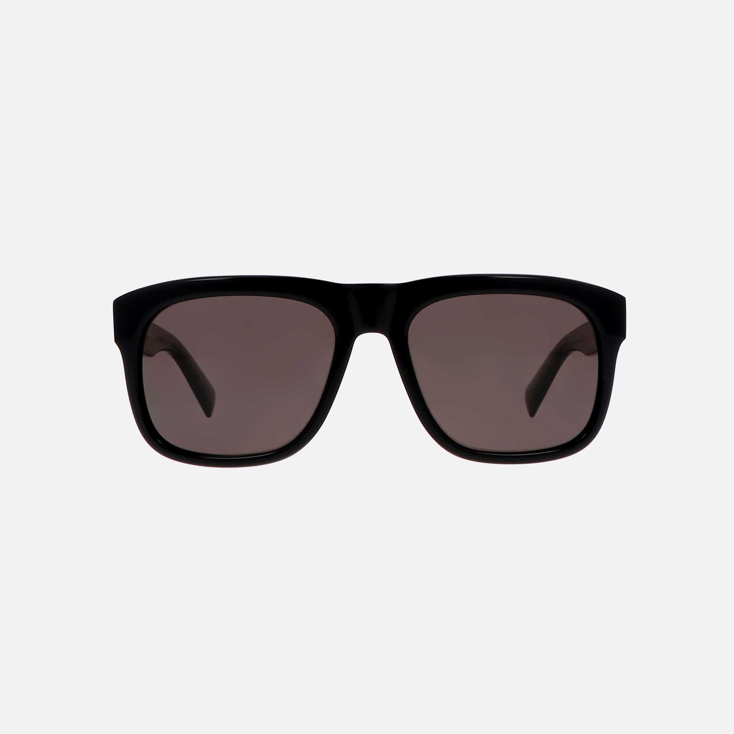 Saint 57mm Laurent New Wave Black Geometric Man Sunglasses - Side View