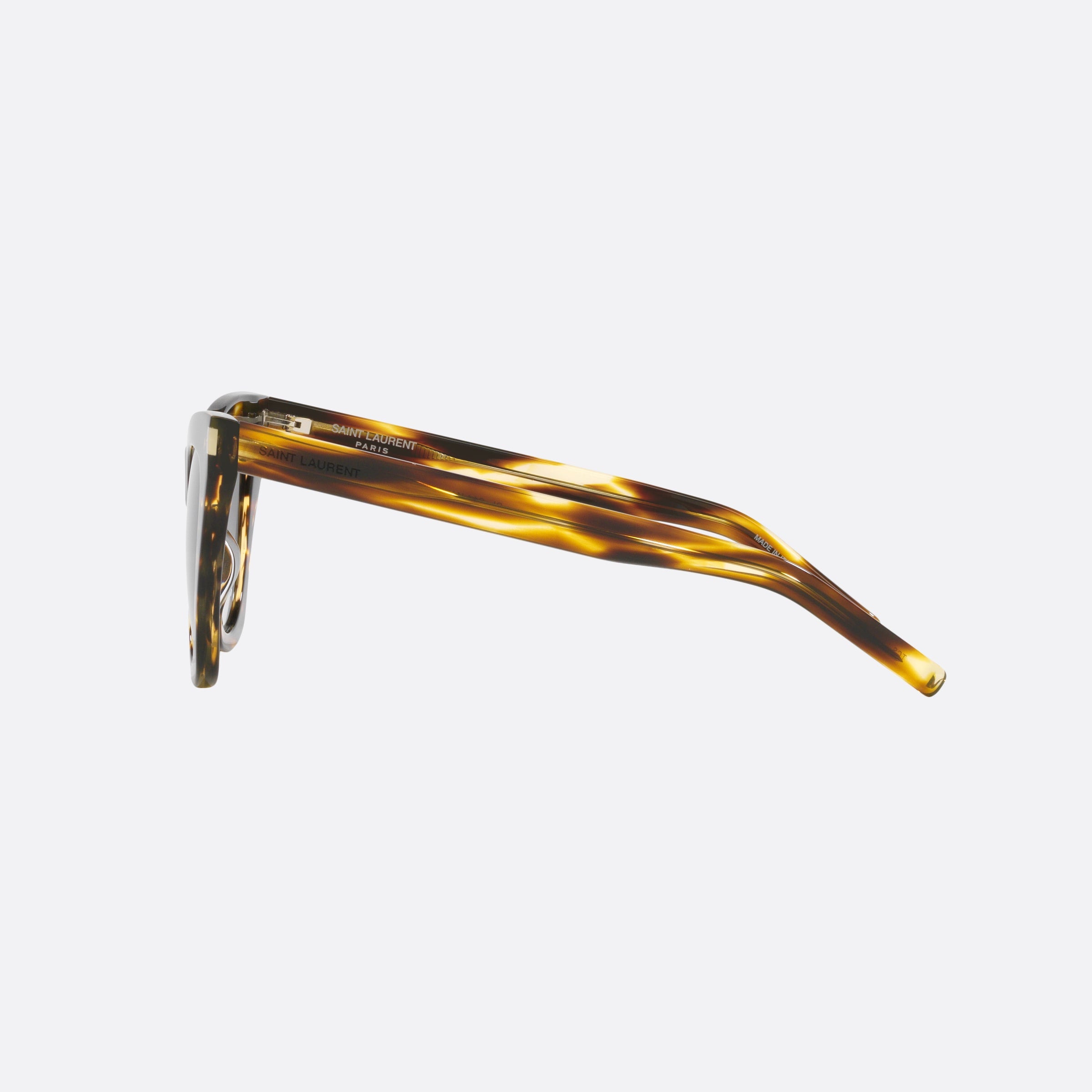 Saint 55mm Laurent Kate Tortoise Cat Eye Woman Sunglasses - Detail View