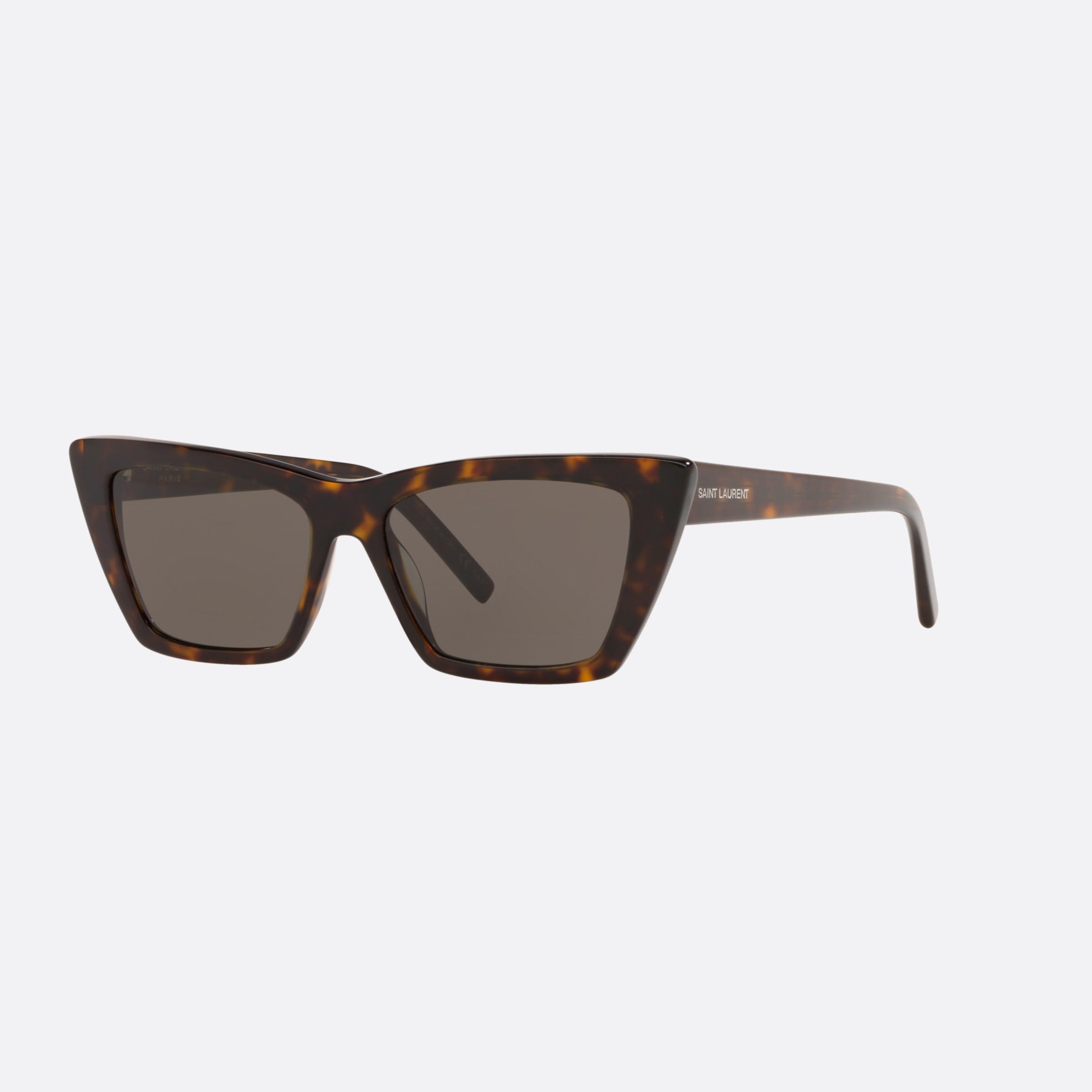 Saint 53mm Laurent Havana Cat Eye Woman Sunglasses - Main View