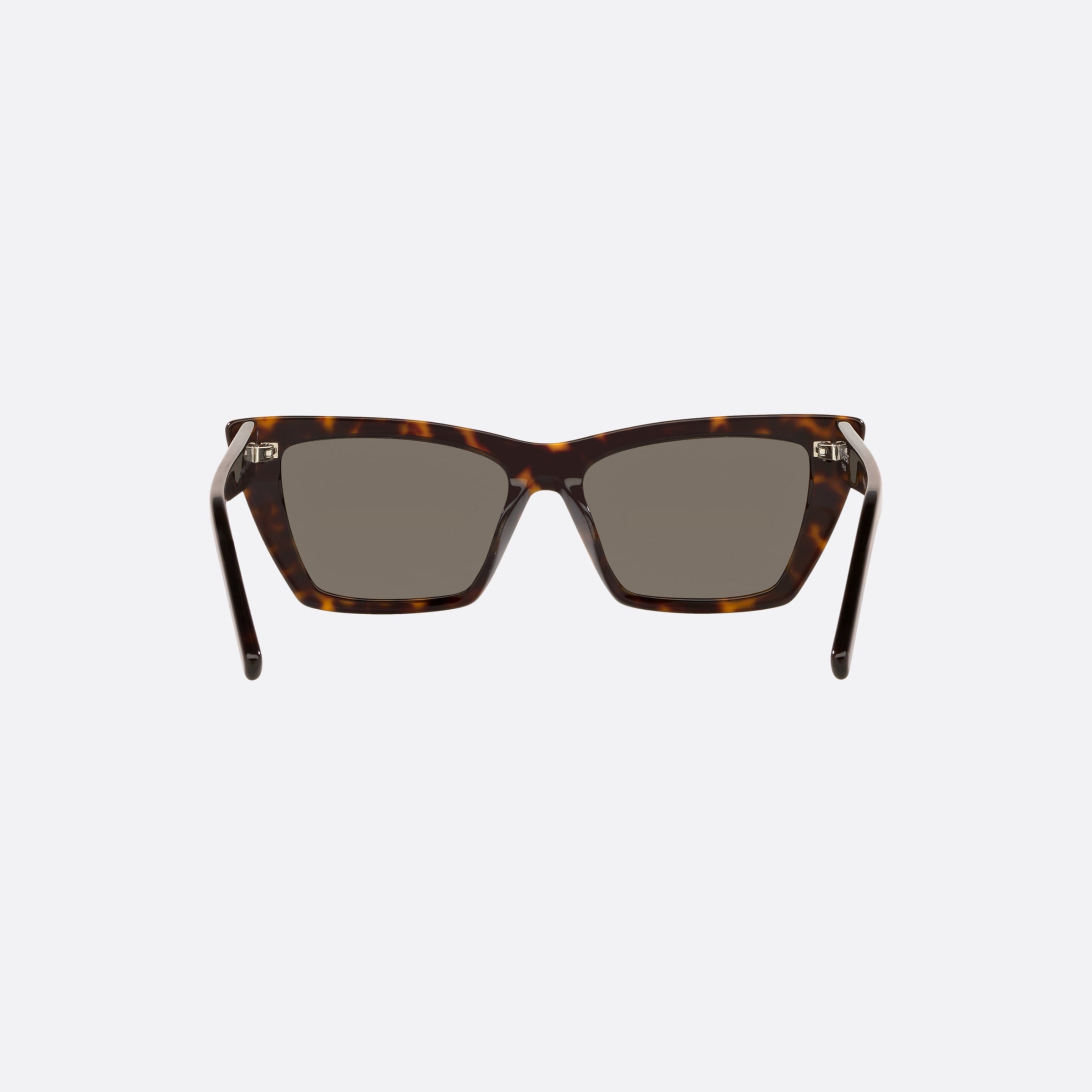 Saint 53mm Laurent Havana Cat Eye Woman Sunglasses - Side View