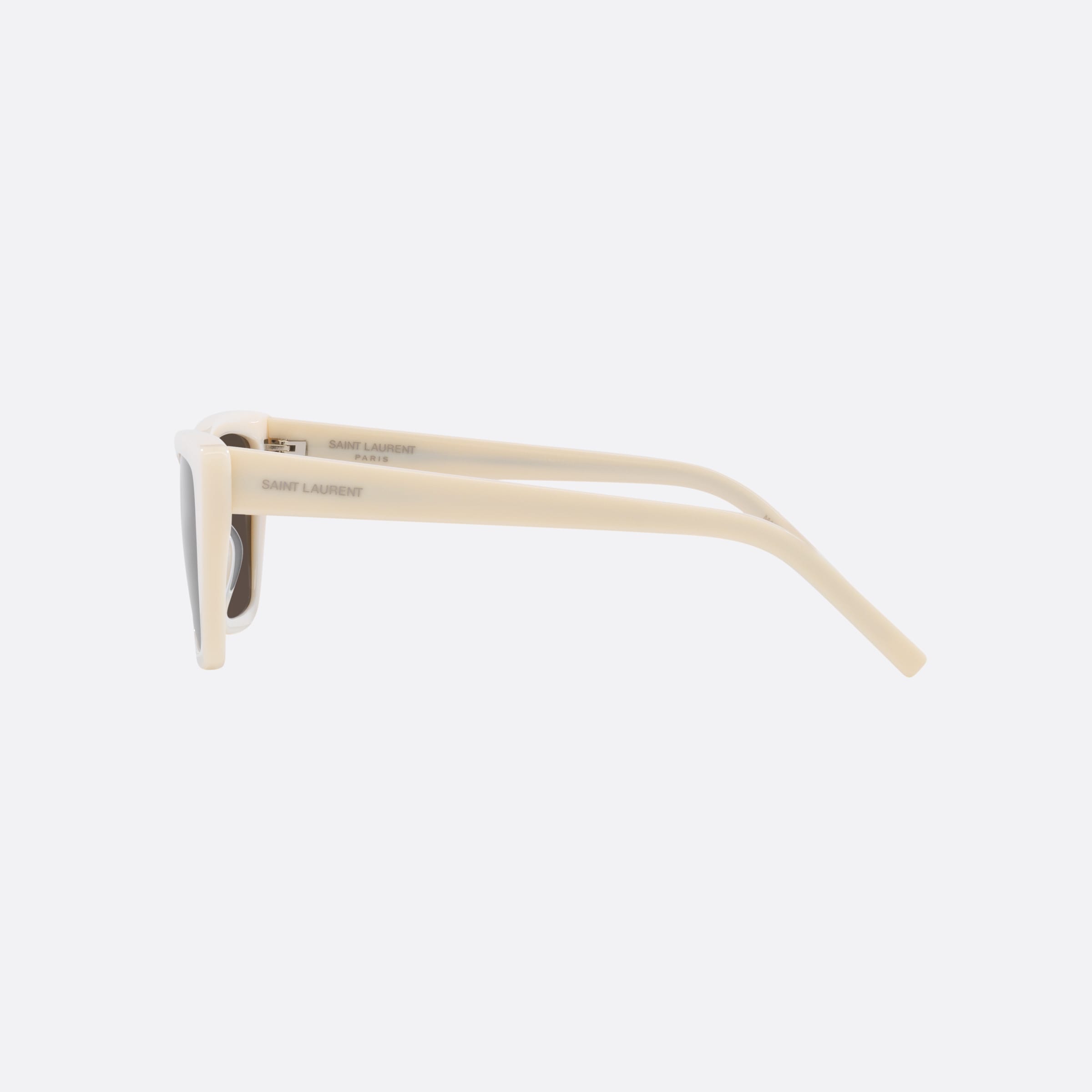 Saint 55mm Laurent Mica Beige Cat Eye Woman Sunglasses - Detail View
