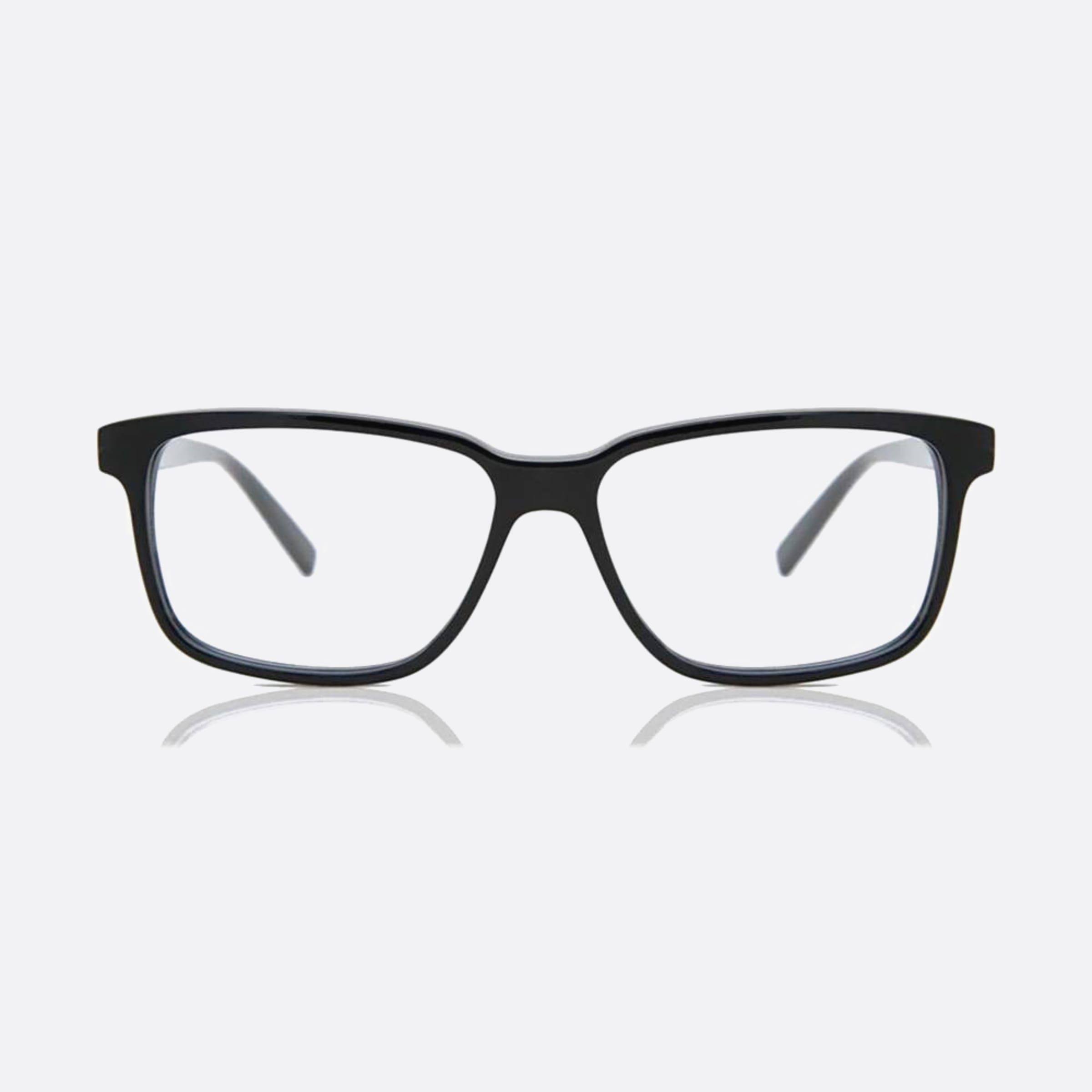 Saint 56mm Laurent Black Rectangle Men Eyeglasses - Main View