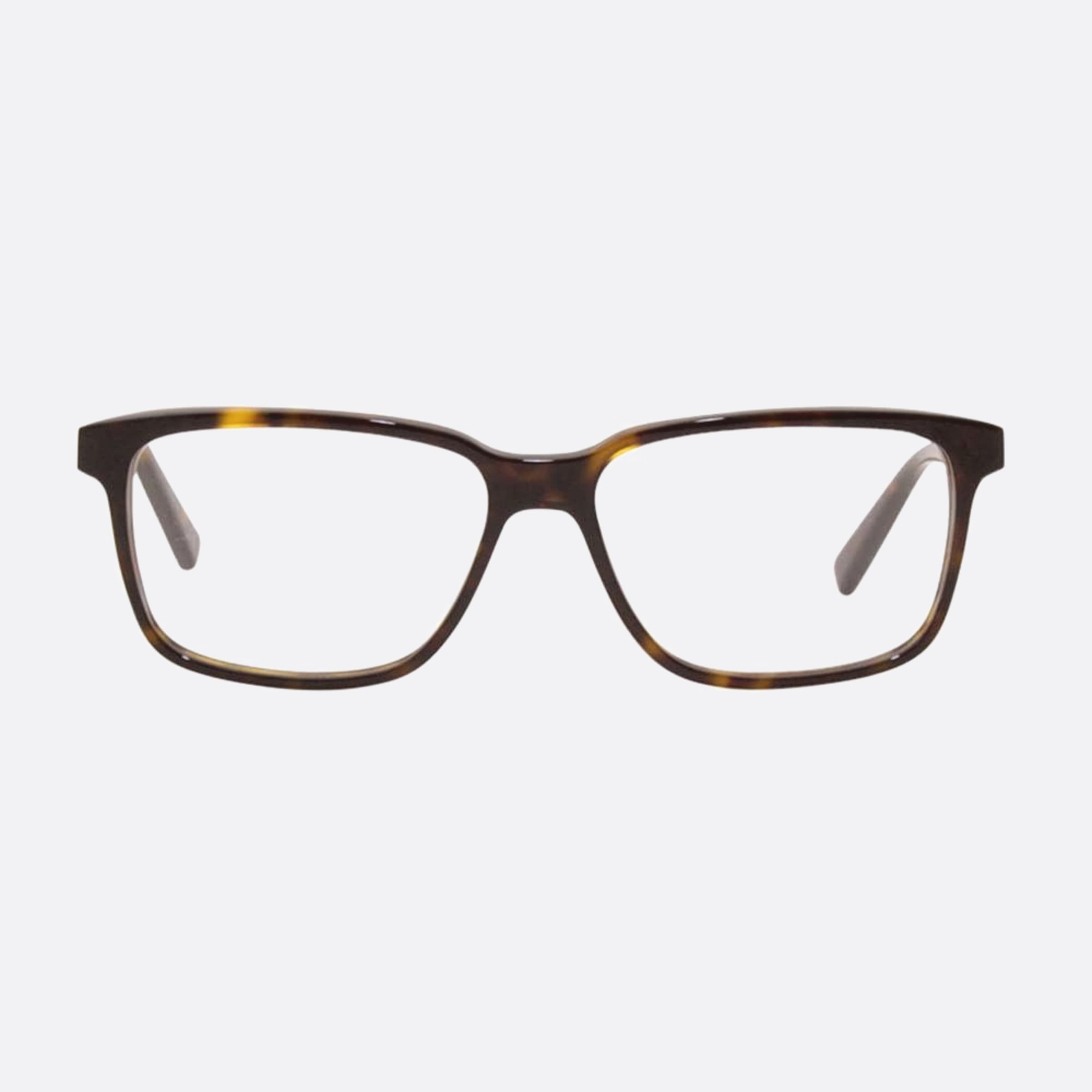 Saint 56mm Laurent Havana Rectangle Man Eyeglasses - Main View