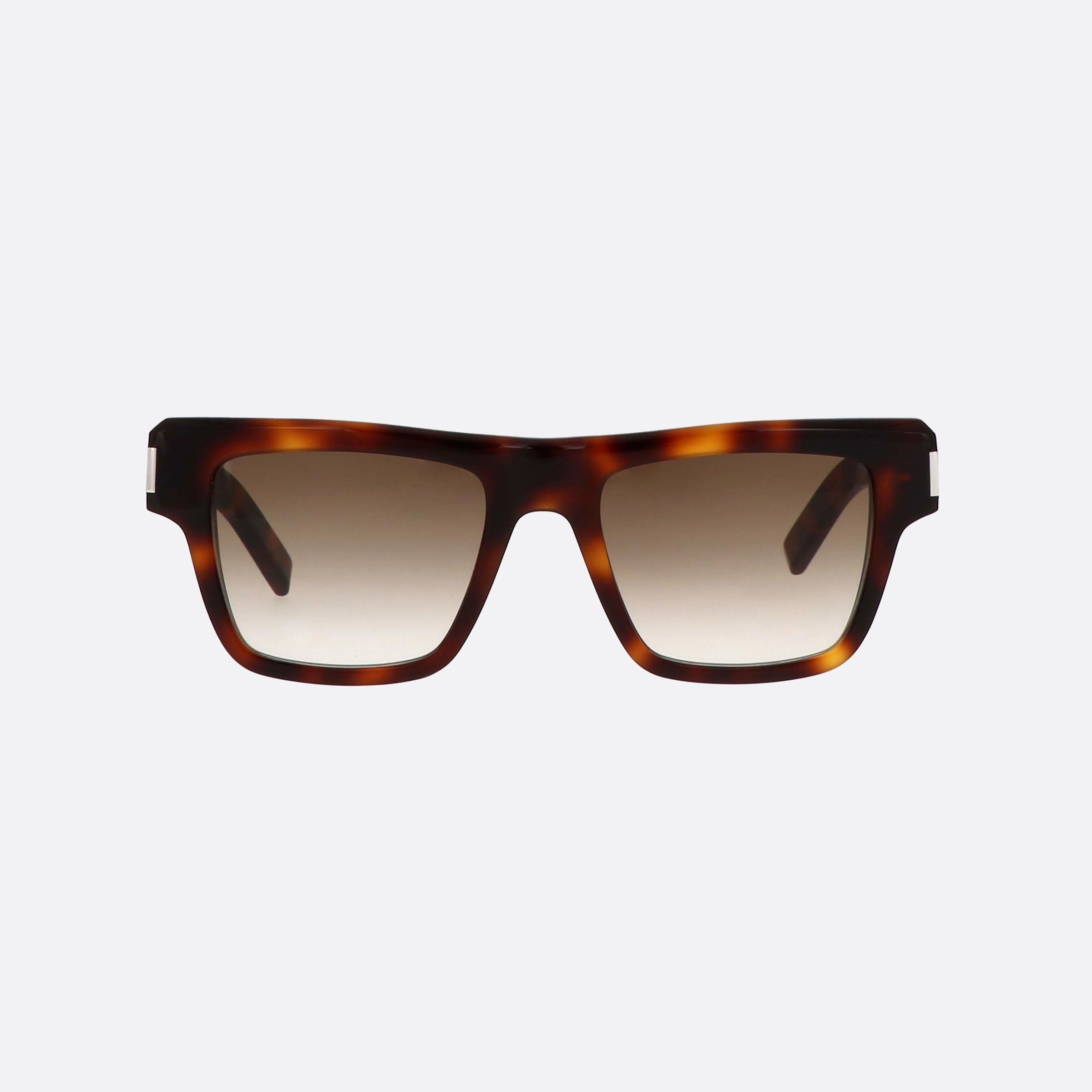 Saint 51mm Laurent Tortoise Rectangle Man Sunglasses - Side View
