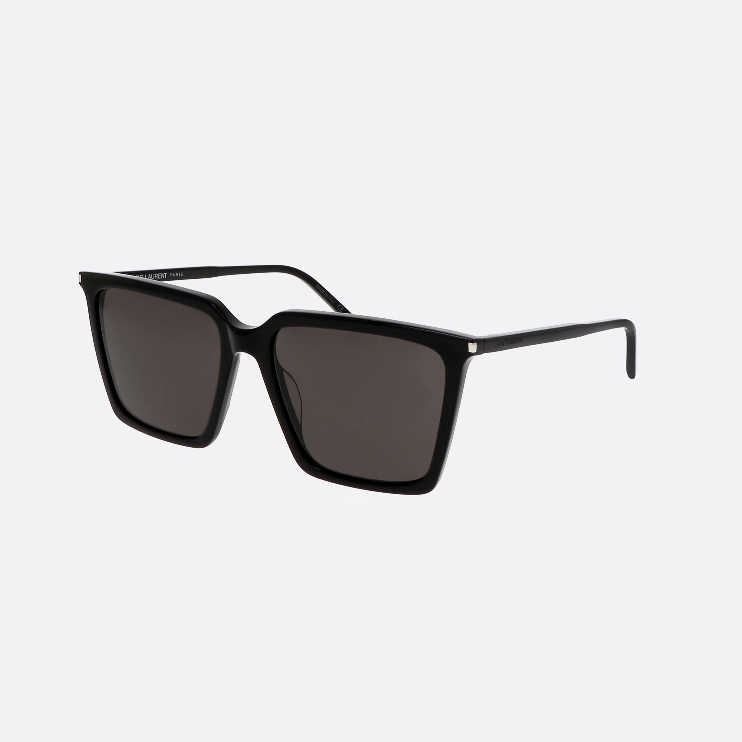 Saint 56mm Laurent Black Butterfly Woman Sunglasses - Main View