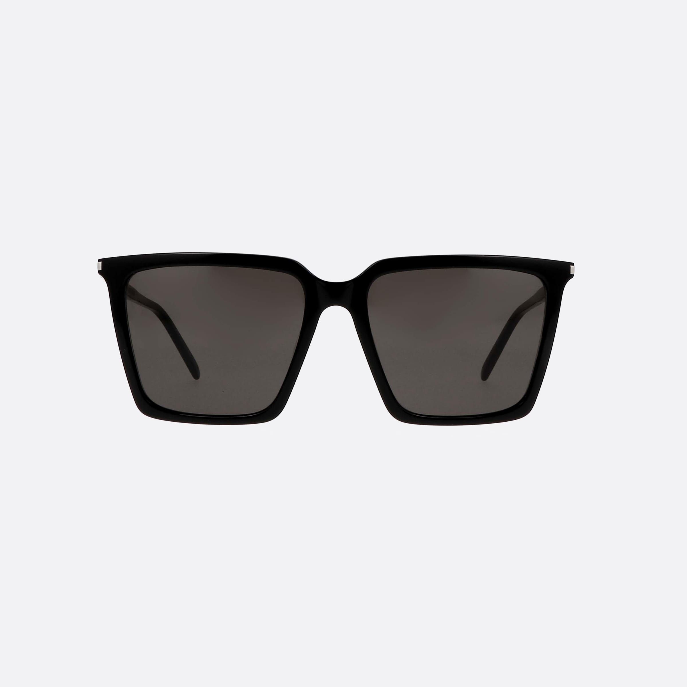 Saint 56mm Laurent Black Butterfly Woman Sunglasses - Side View