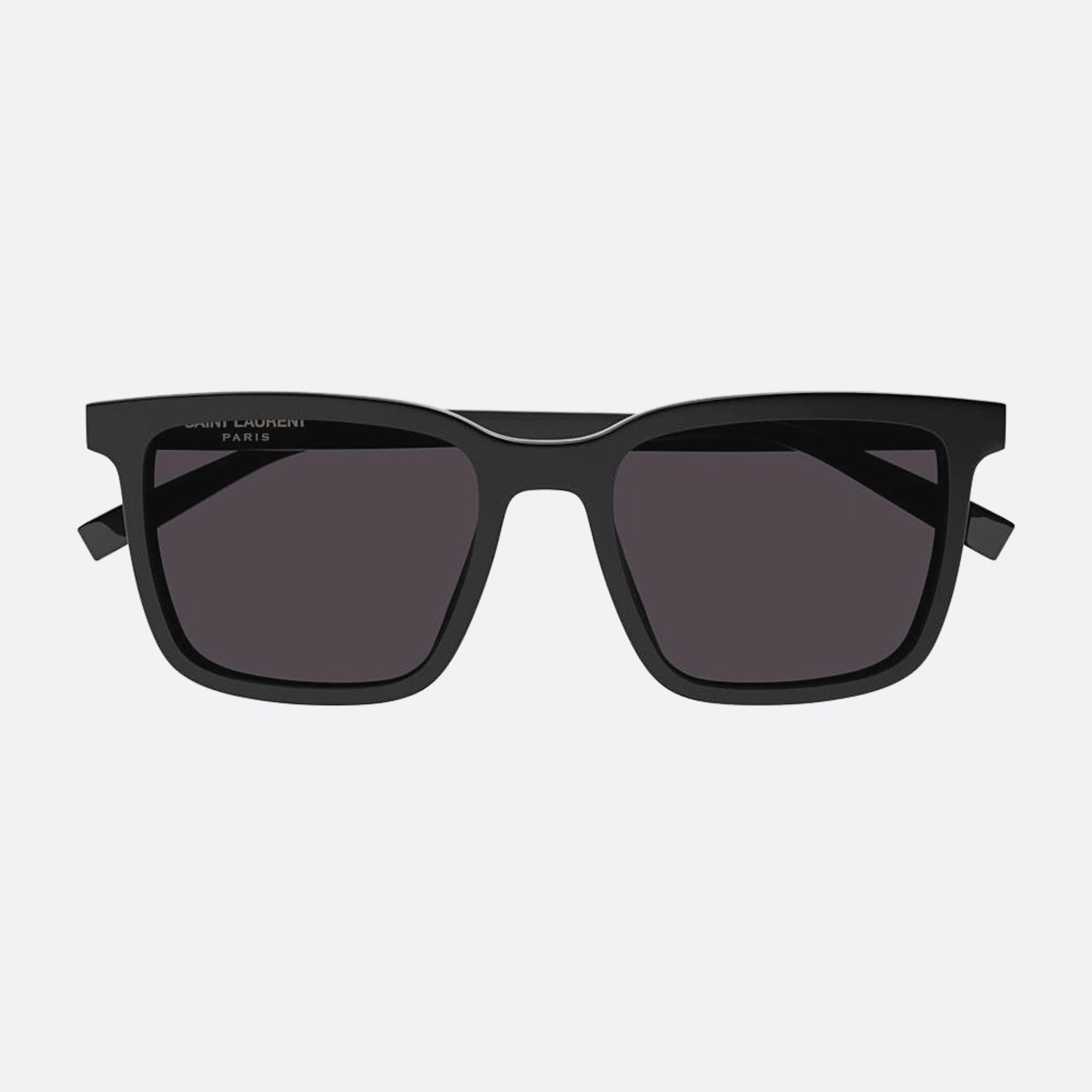 Saint 54mm Laurent Black Geometric Man Sunglasses - Main View