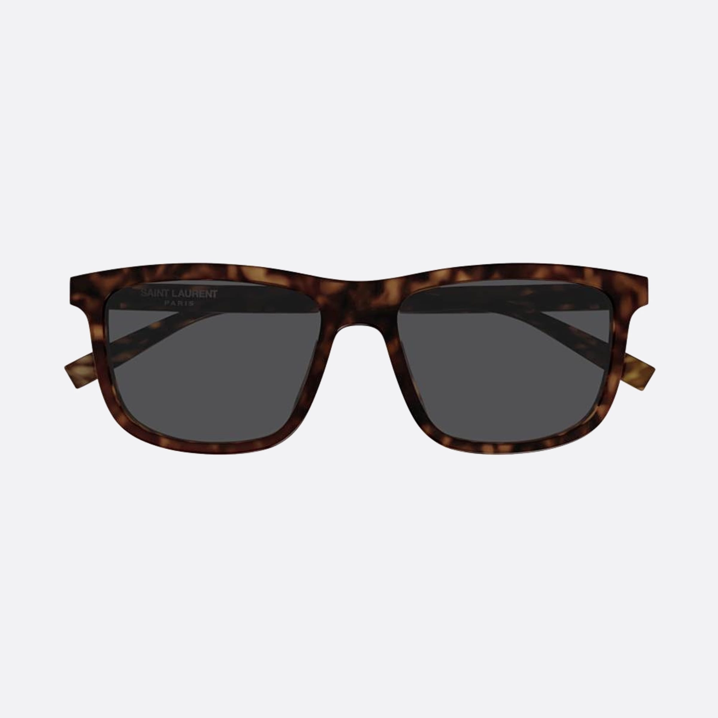 Saint 56mm Laurent Havana Geometric Man Sunglasses - Main View