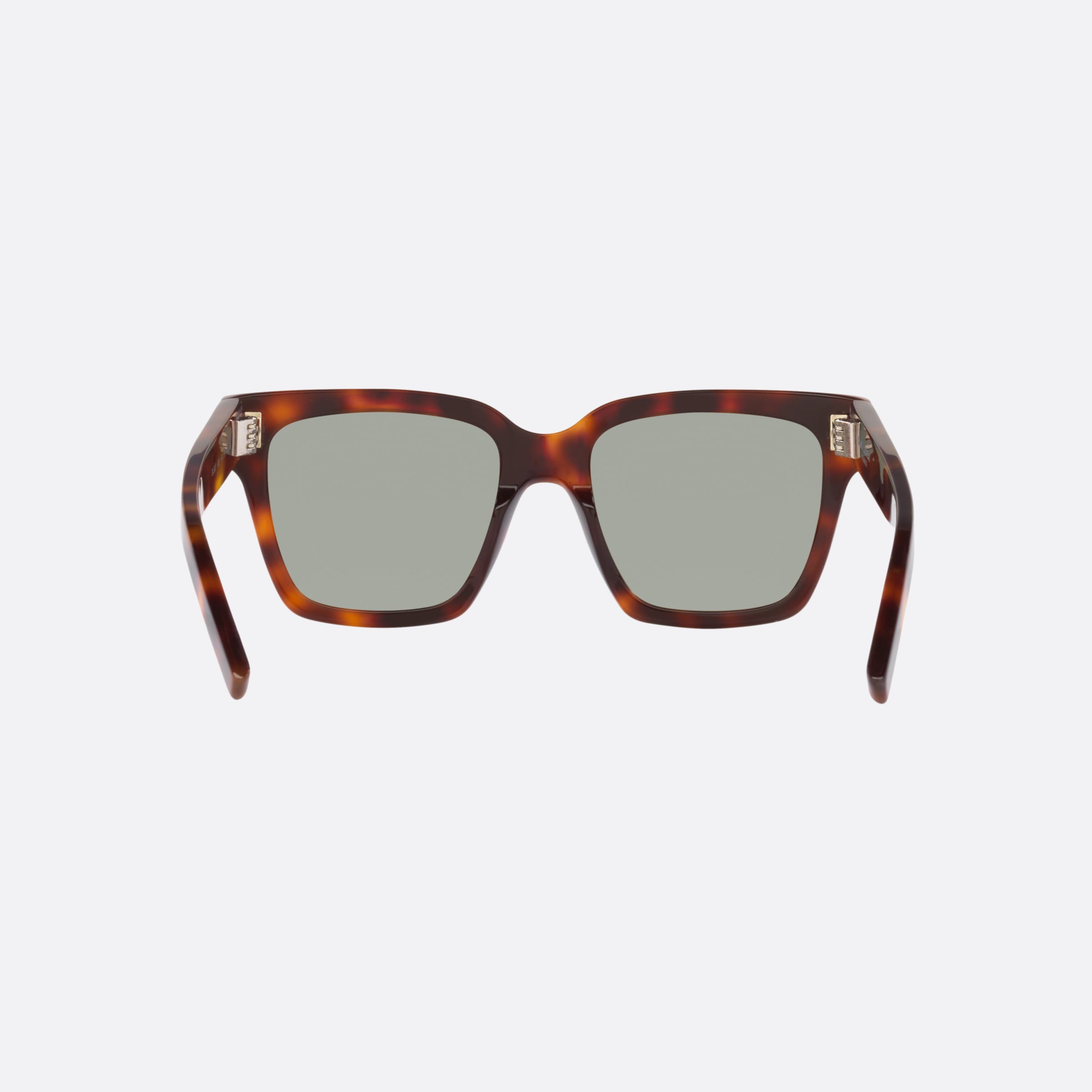 Saint 54mm Laurent Brown Rectangular Unisex Sunglasses - Side View