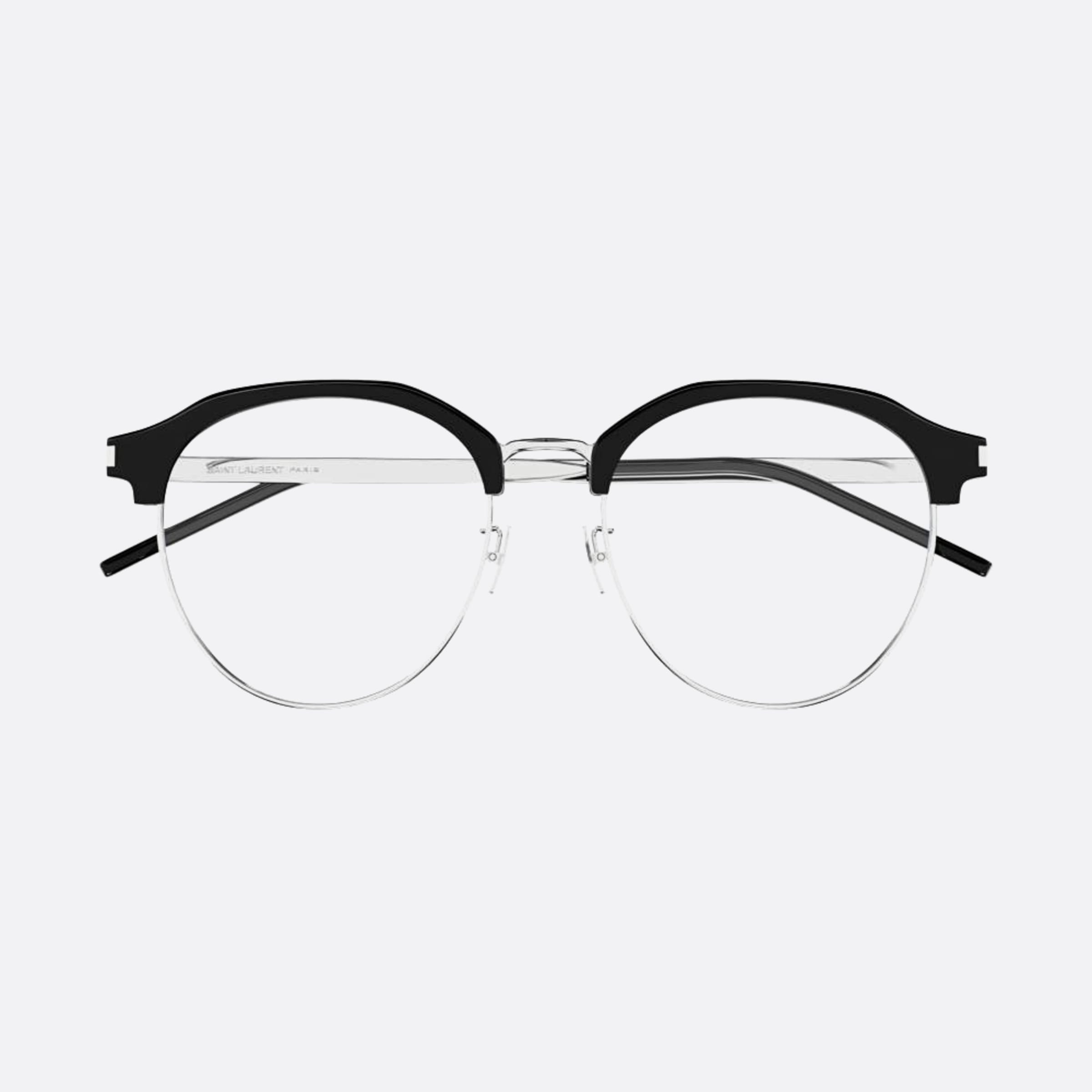 Saint 54mm Laurent Gold Pantos Women Eyeglasses - Main View