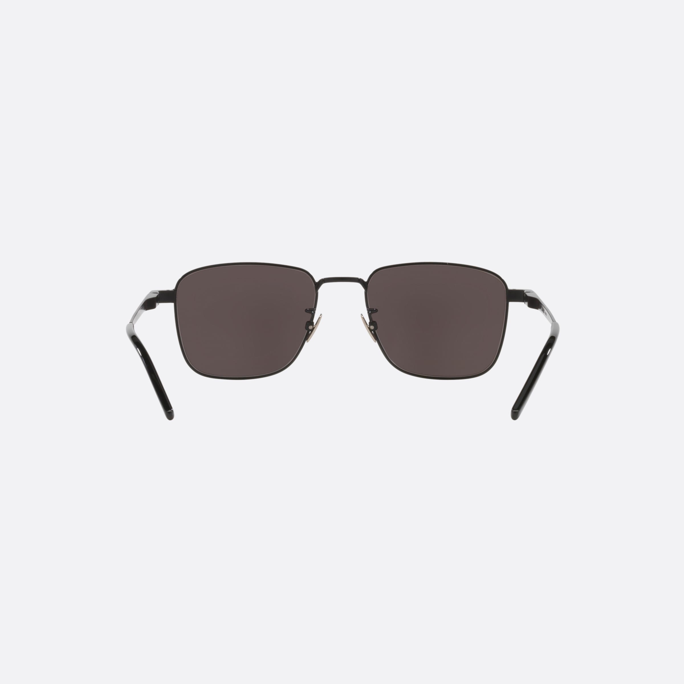 Saint 52mm Laurent Black Rectangular Unisex Sunglasses - Side View