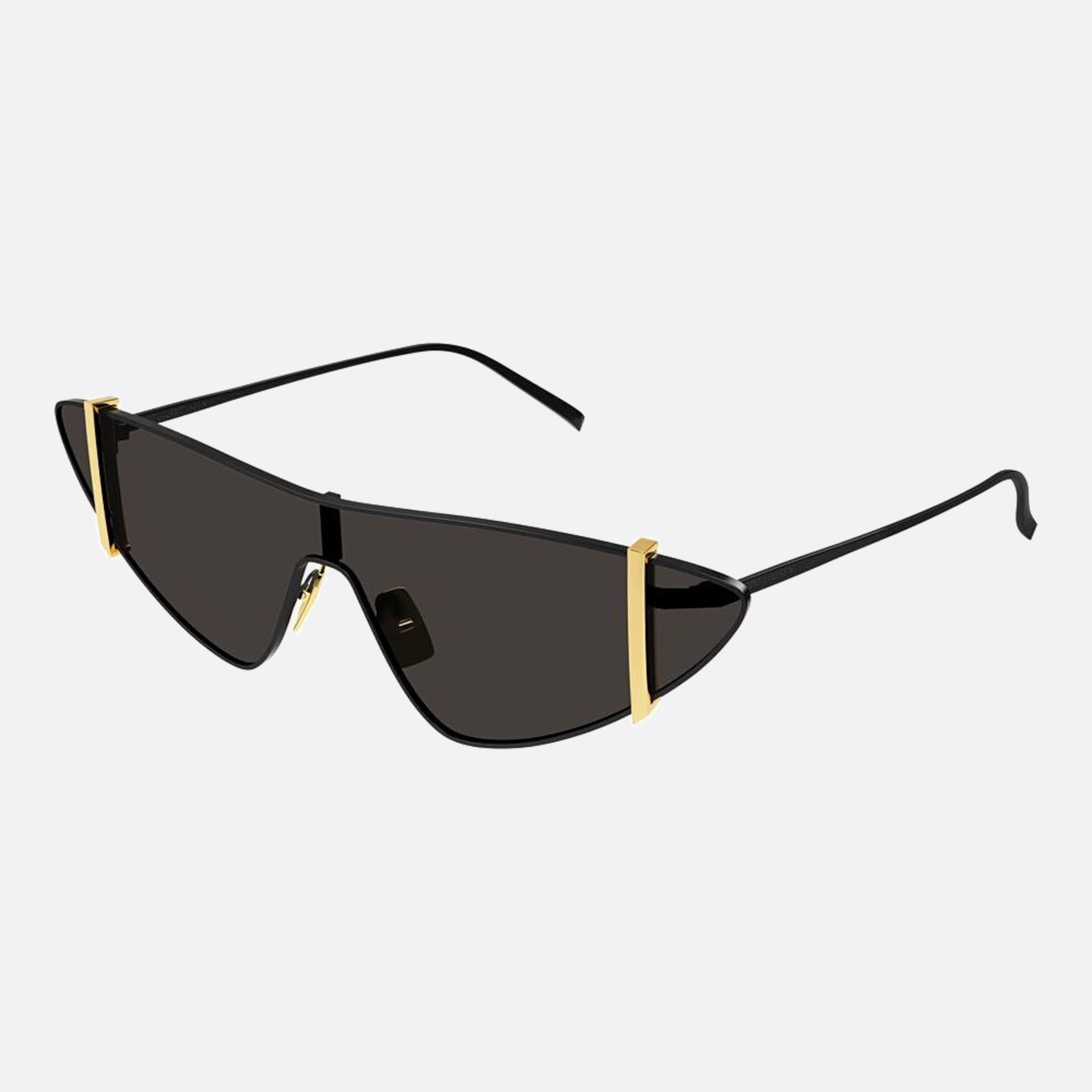 Saint 99mm Laurent Black Cat Eye Woman Sunglasses - Side View