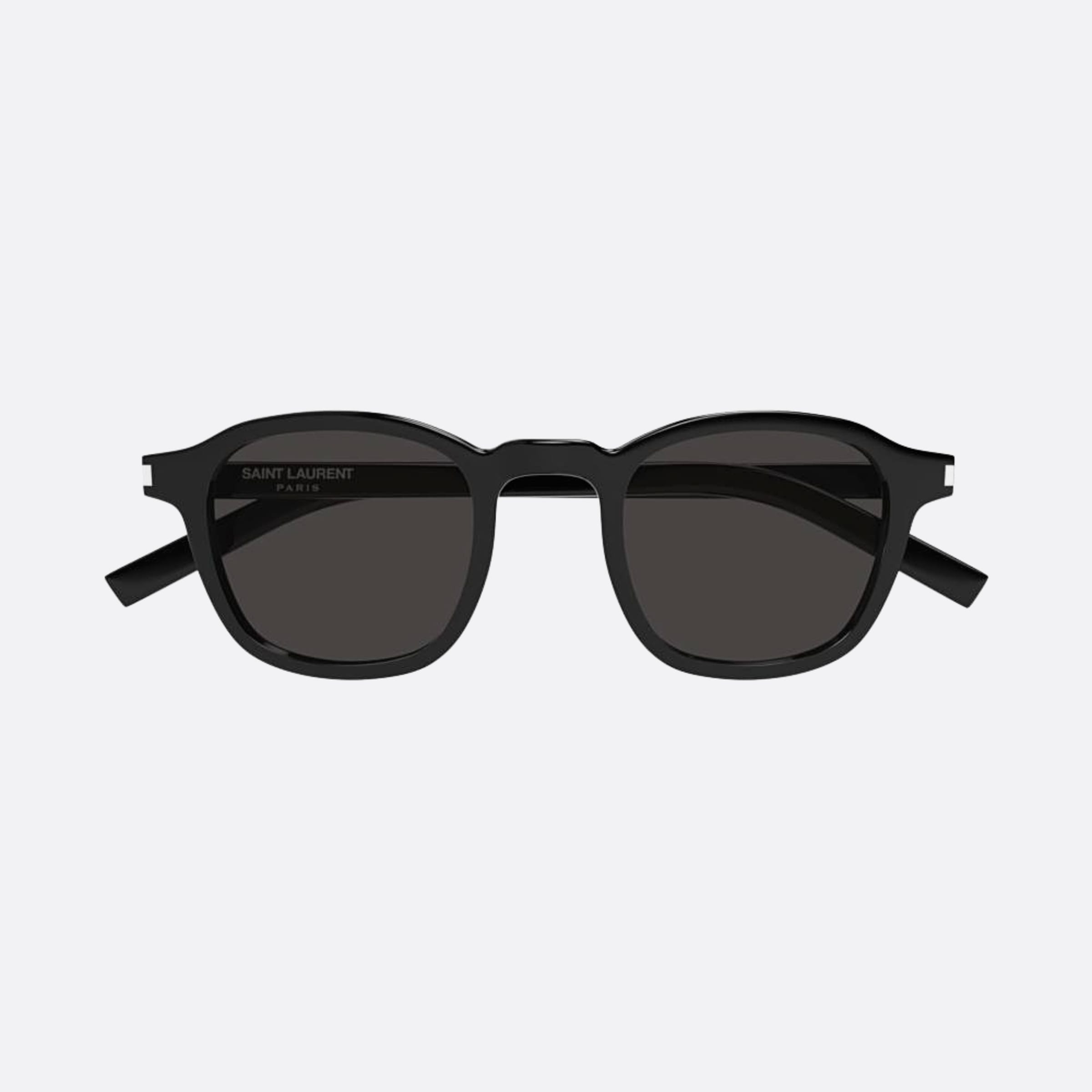 Saint 47mm Laurent Slim Black Geometric Man Sunglasses - Main View