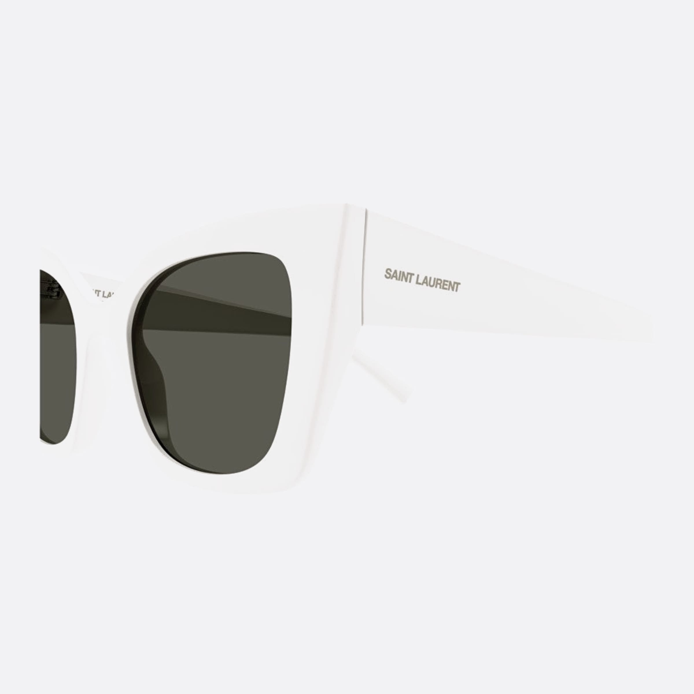 Saint 51mm Laurent Whgy White Butterfly Woman Sunglasses - Detail View