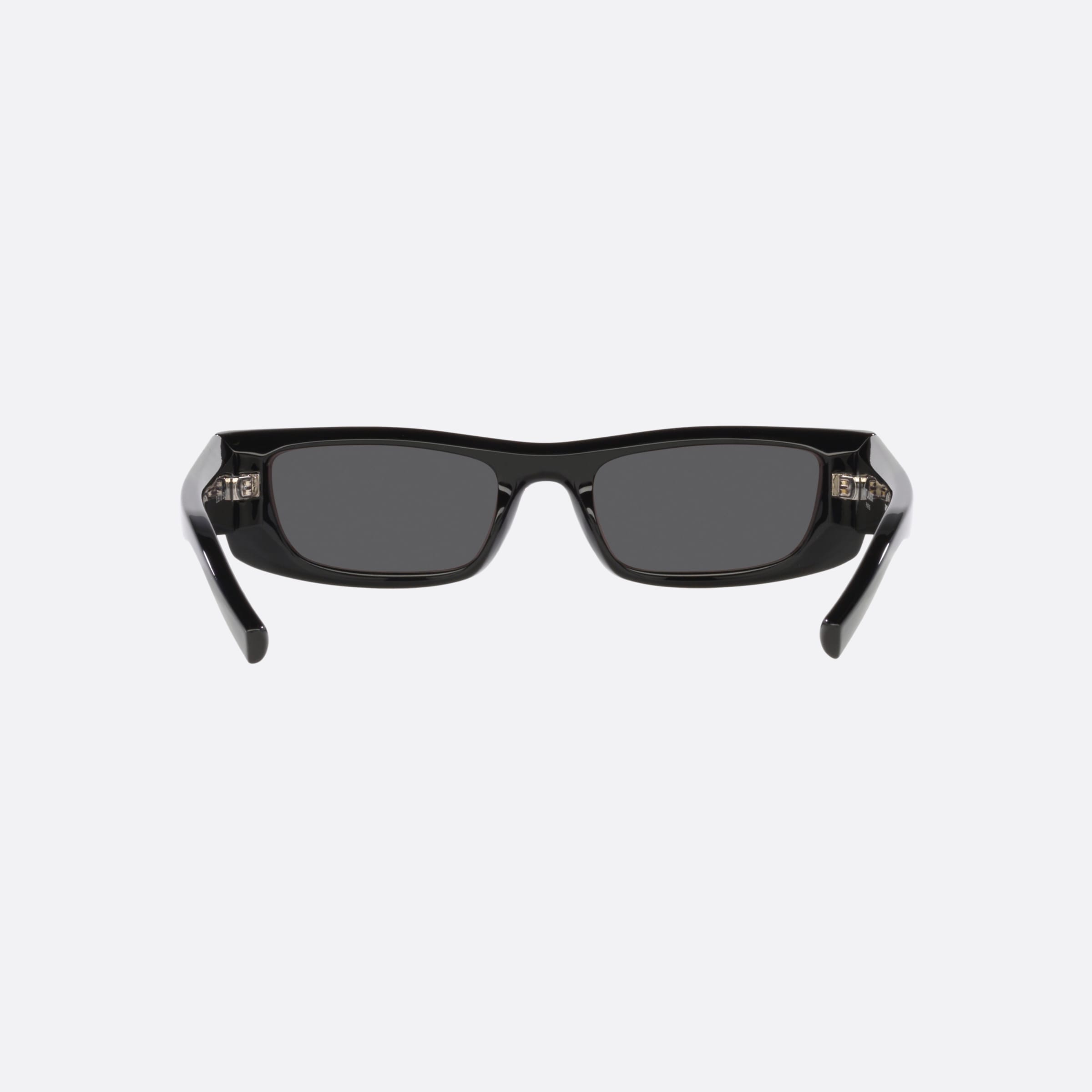 Saint 52mm Laurent Black Rectangular Unisex Sunglasses - Side View