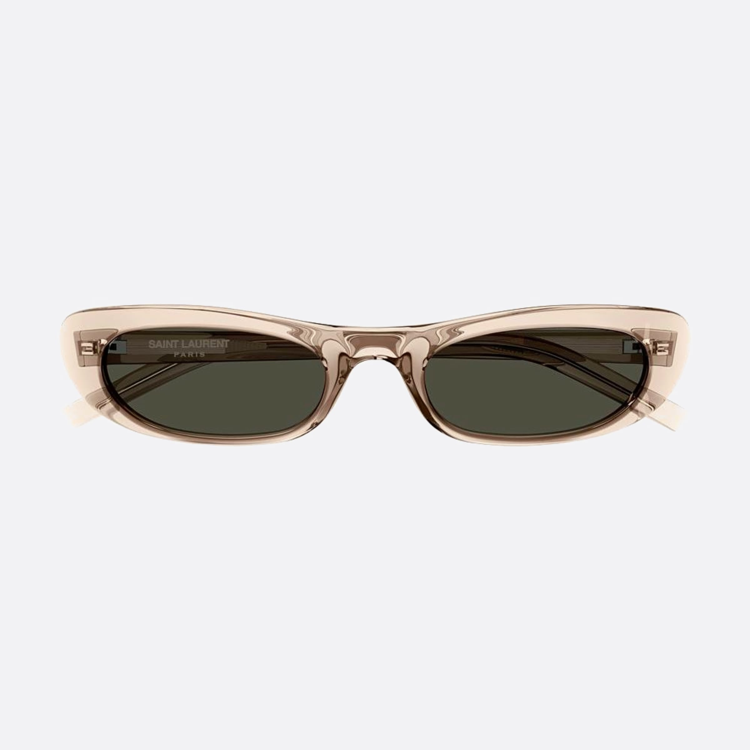 Saint 53mm Laurent Shade Ert Brown Geometric Woman Sunglasses - Main View