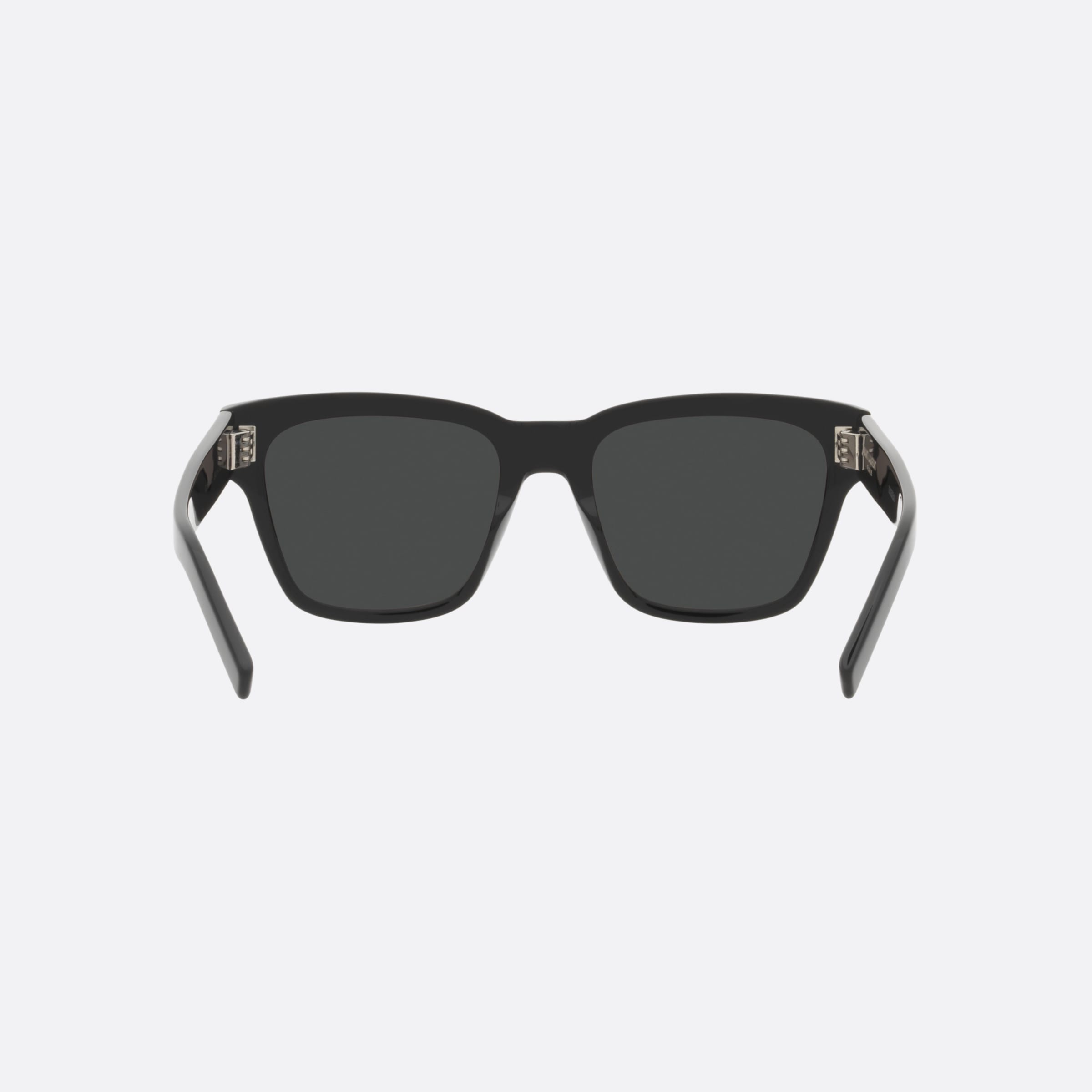 Saint 54mm Laurent Black Rectangular Unisex Sunglasses - Side View