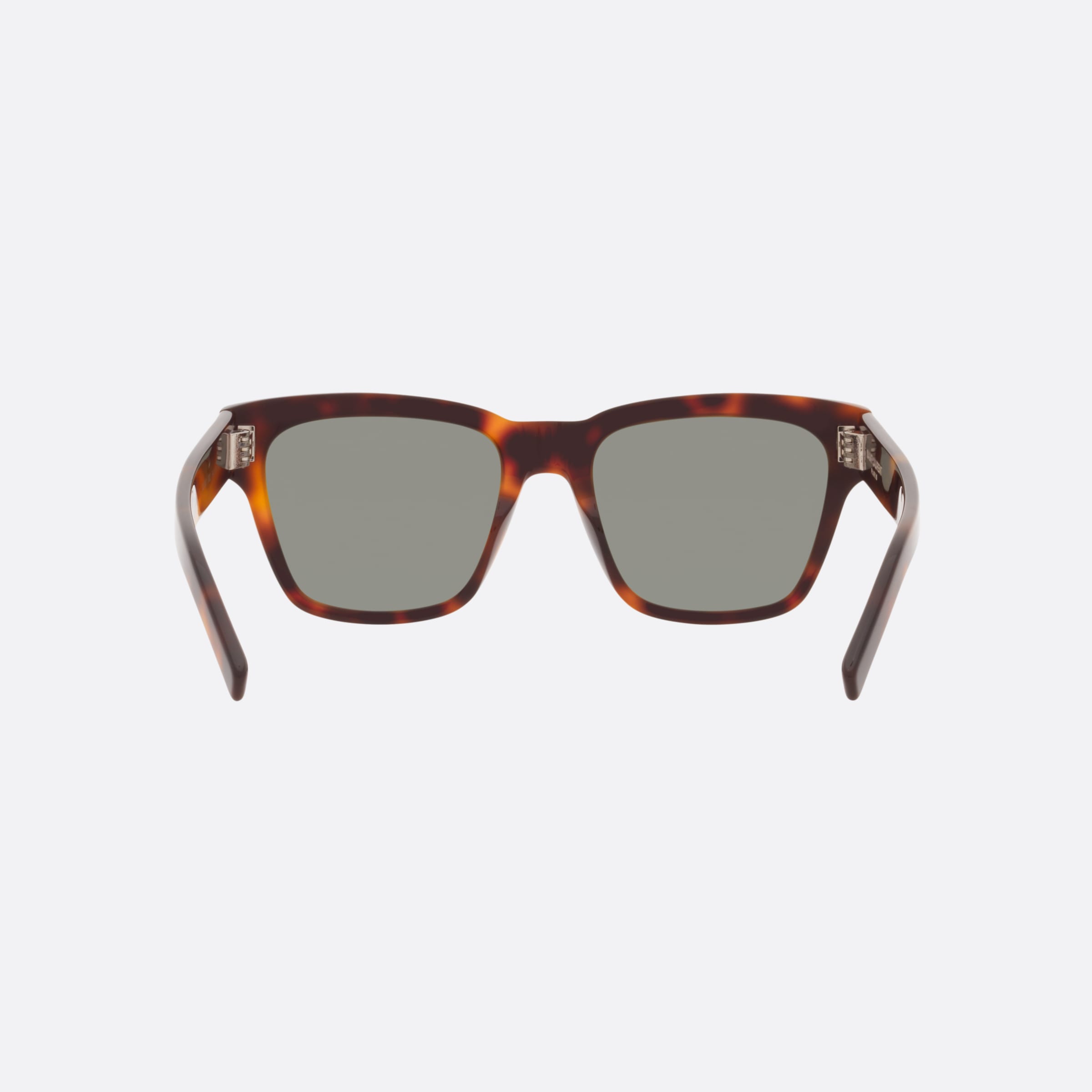 Saint 54mm Laurent Black Rectangular Unisex Sunglasses - Side View