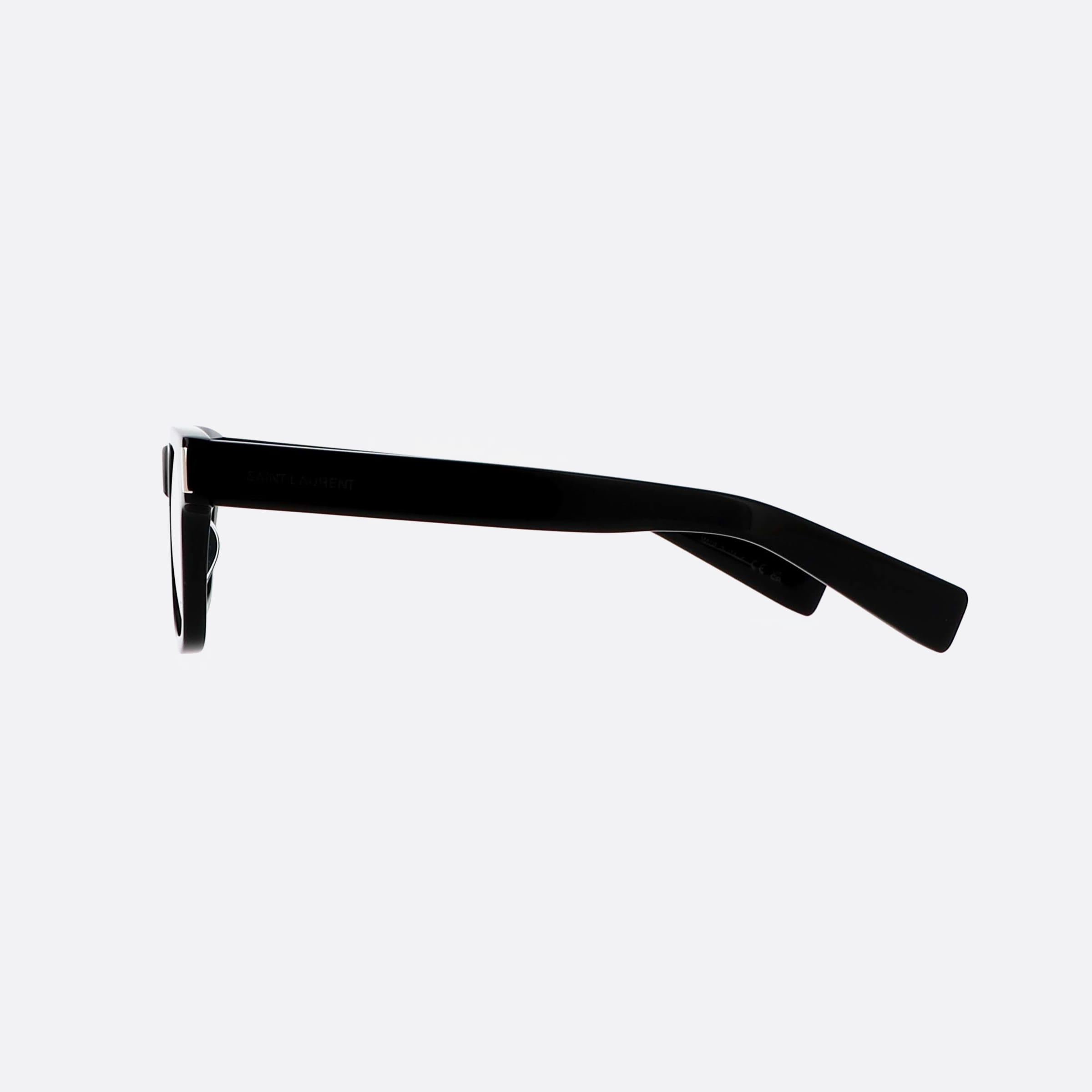 Saint 47mm Laurent Black Wayfarer Women Eyeglasses - Detail View
