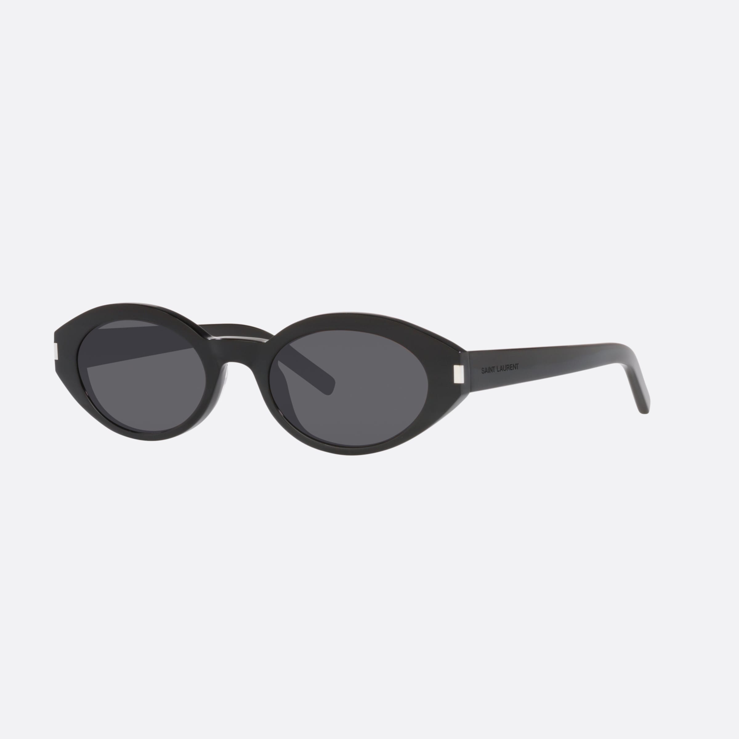 Saint 51mm Laurent Black Round Woman Sunglasses - Main View