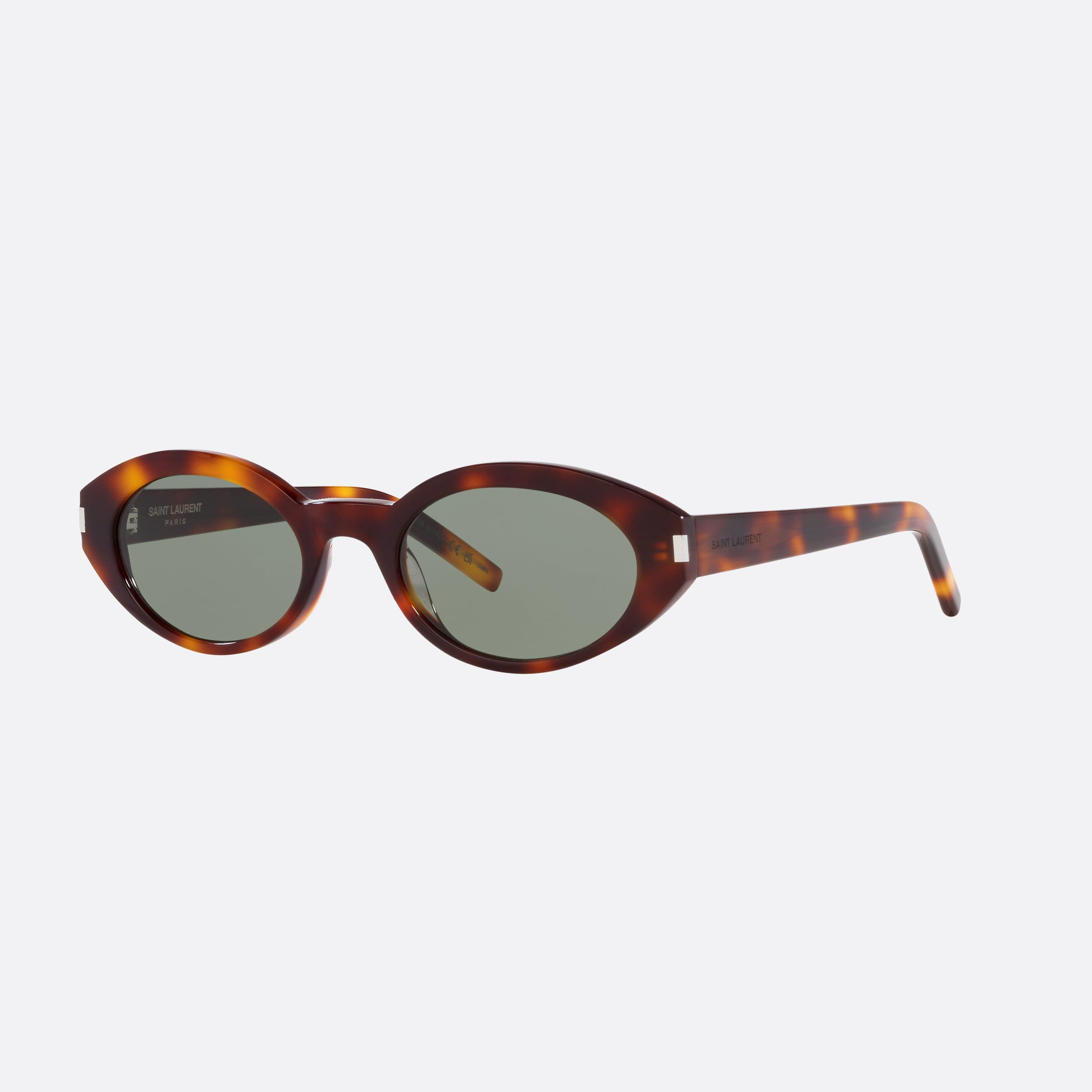 Saint 51mm Laurent Black Round Woman Sunglasses - Main View