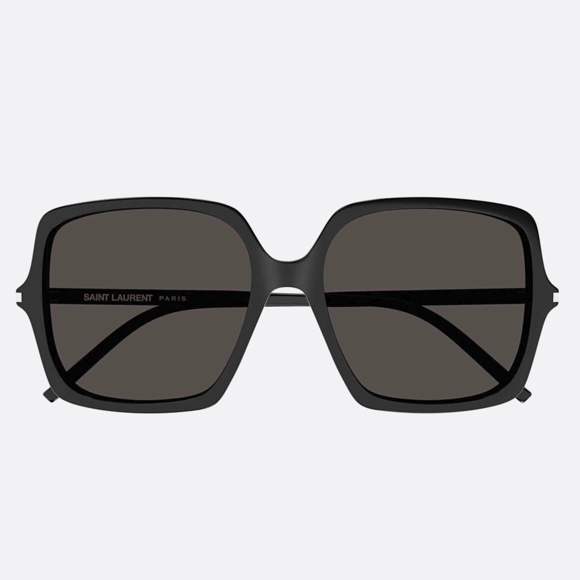 Saint 57mm Laurent Black Geometric Woman Sunglasses - Main View