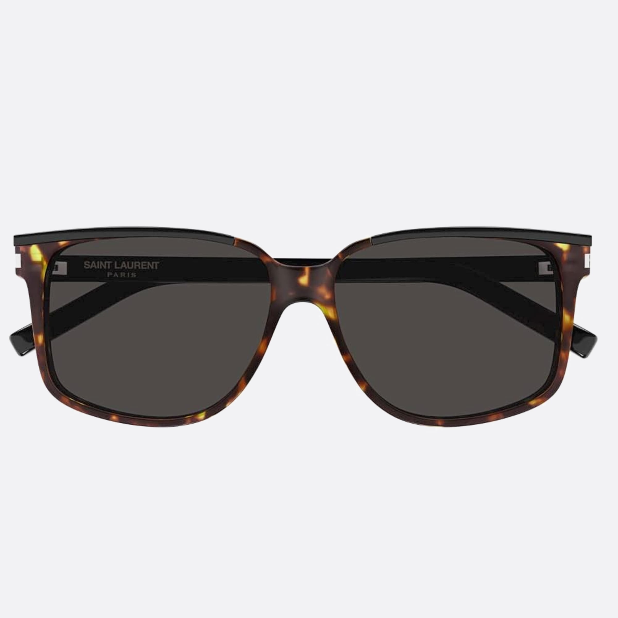 Saint 58mm Laurent Rft Havana Geometric Men Sunglasses - Main View