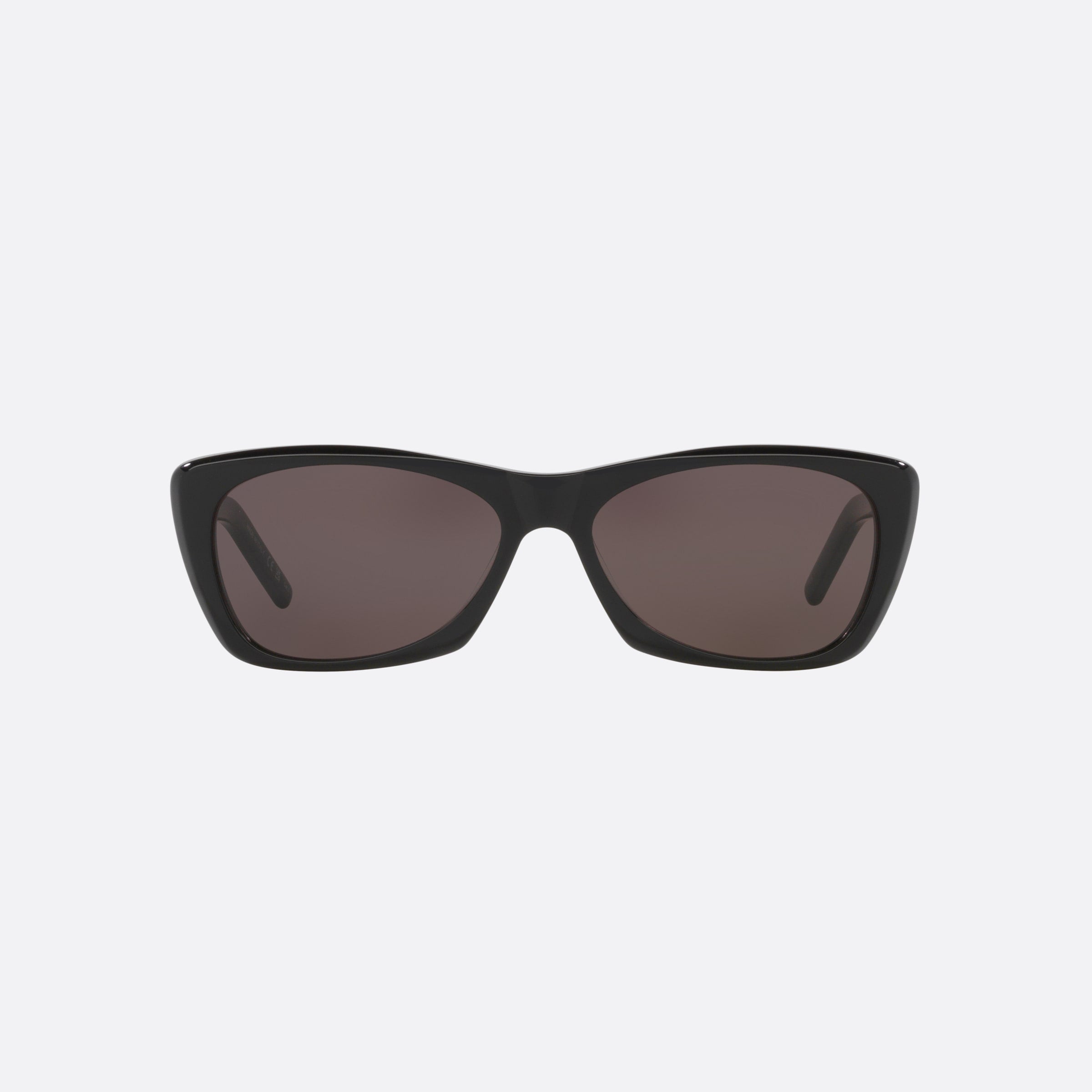 Saint 58mm Laurent Black Cat Eye Woman Sunglasses - Side View