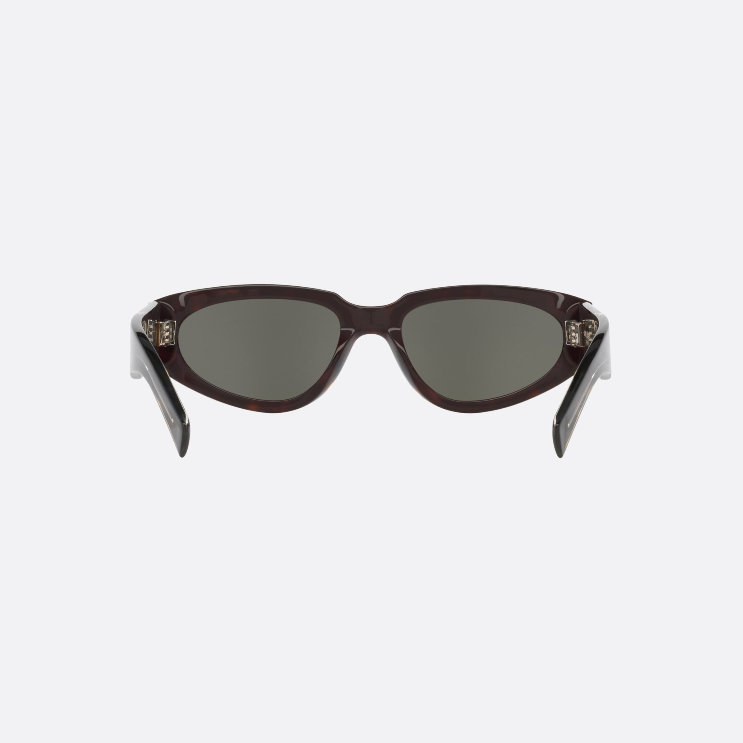 Saint 56mm Laurent Havana Round Woman Sunglasses - Side View