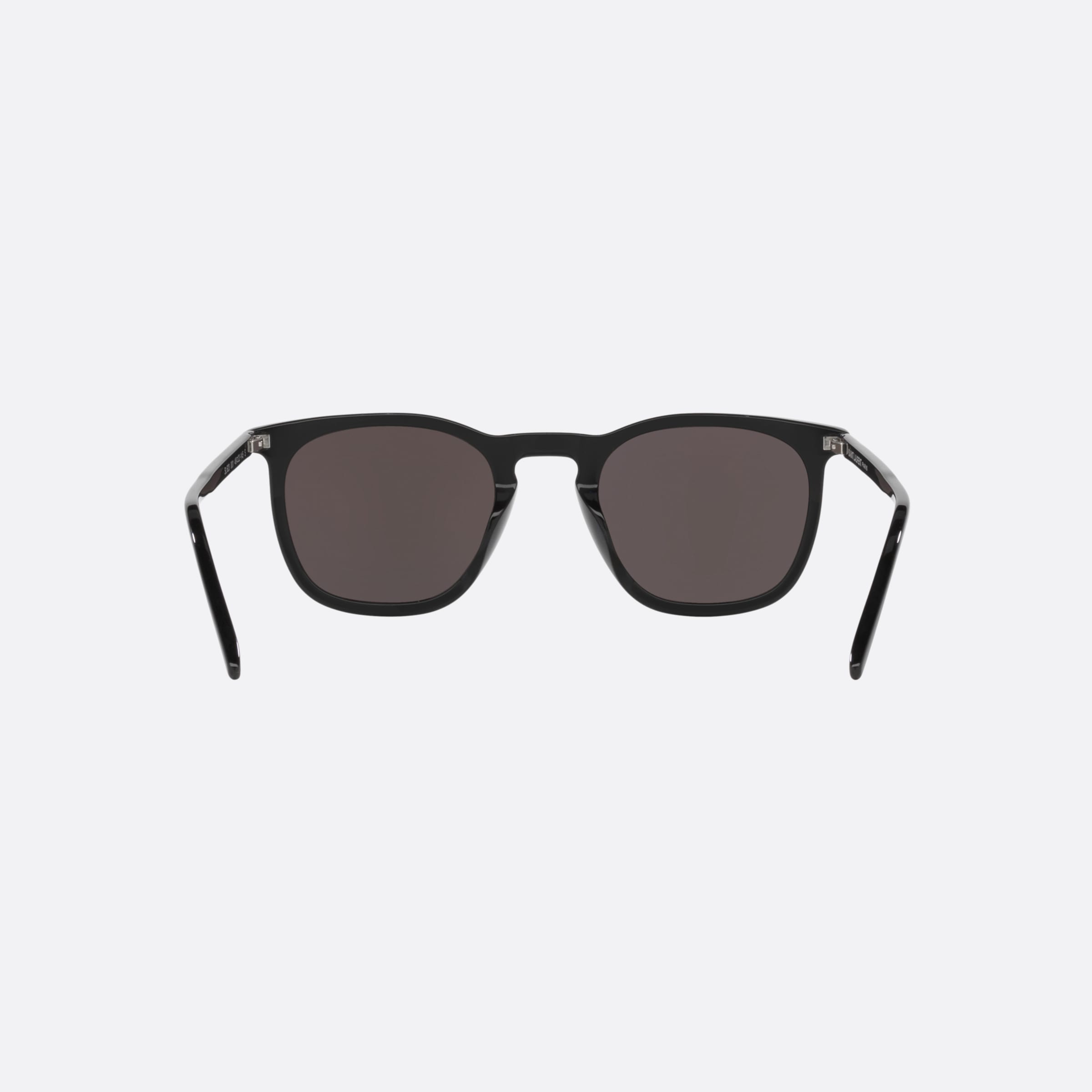 Saint 49mm Laurent Black Round Man Sunglasses - Side View