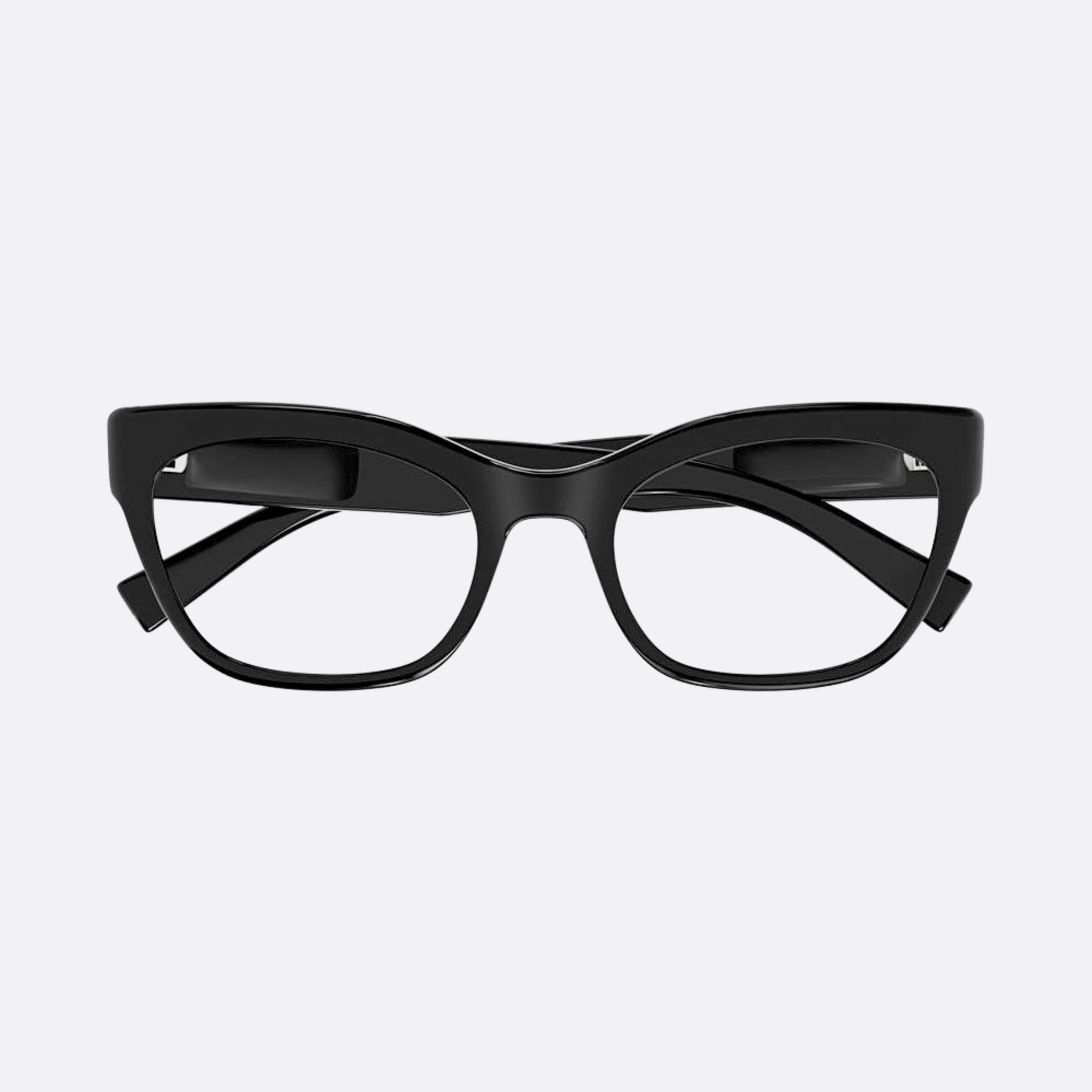 Saint 52mm Laurent Black Cat Eye Women Eyeglasses - Main View