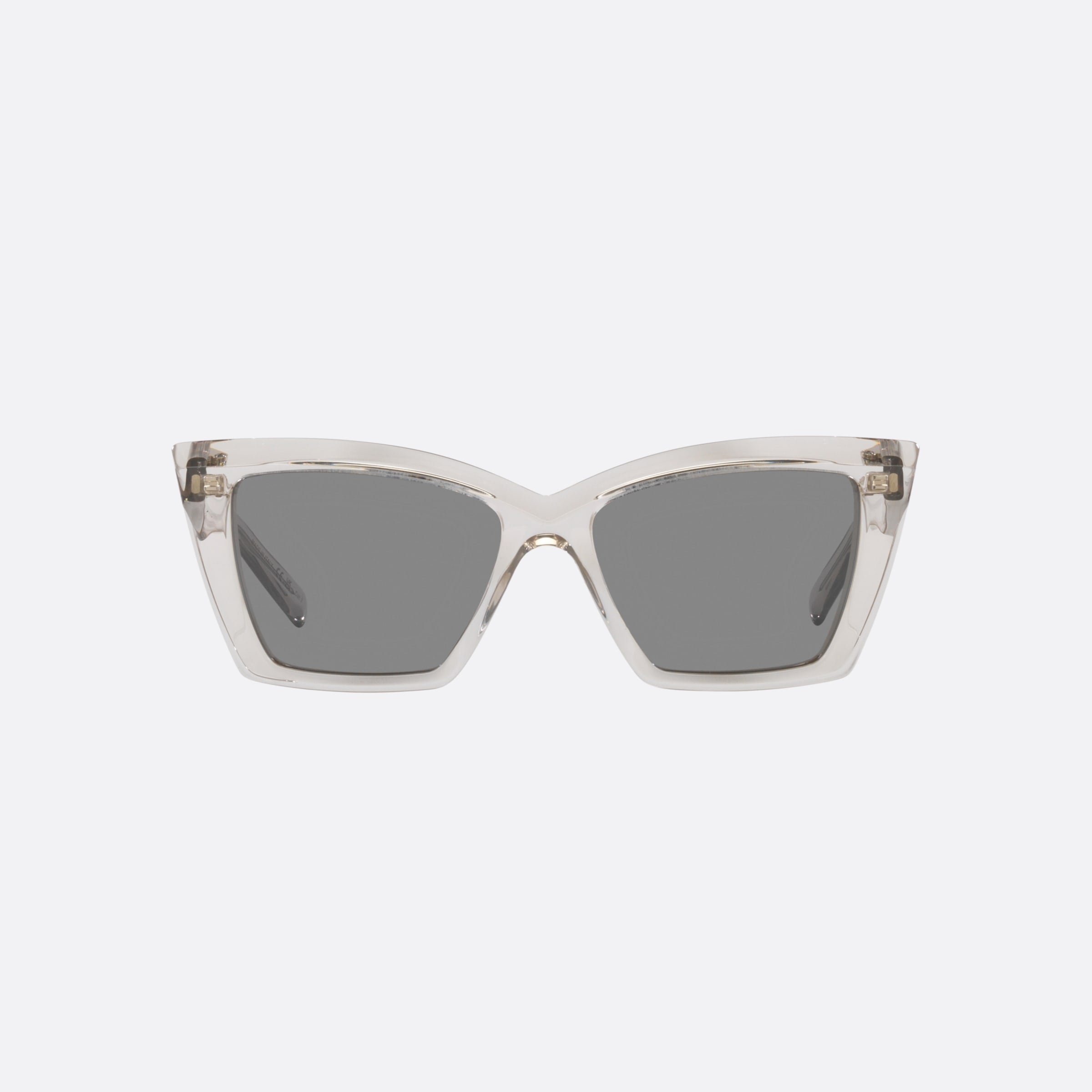 Saint 54mm Laurent Bes Brown Cat Eye Woman Sunglasses - Lifestyle Shot