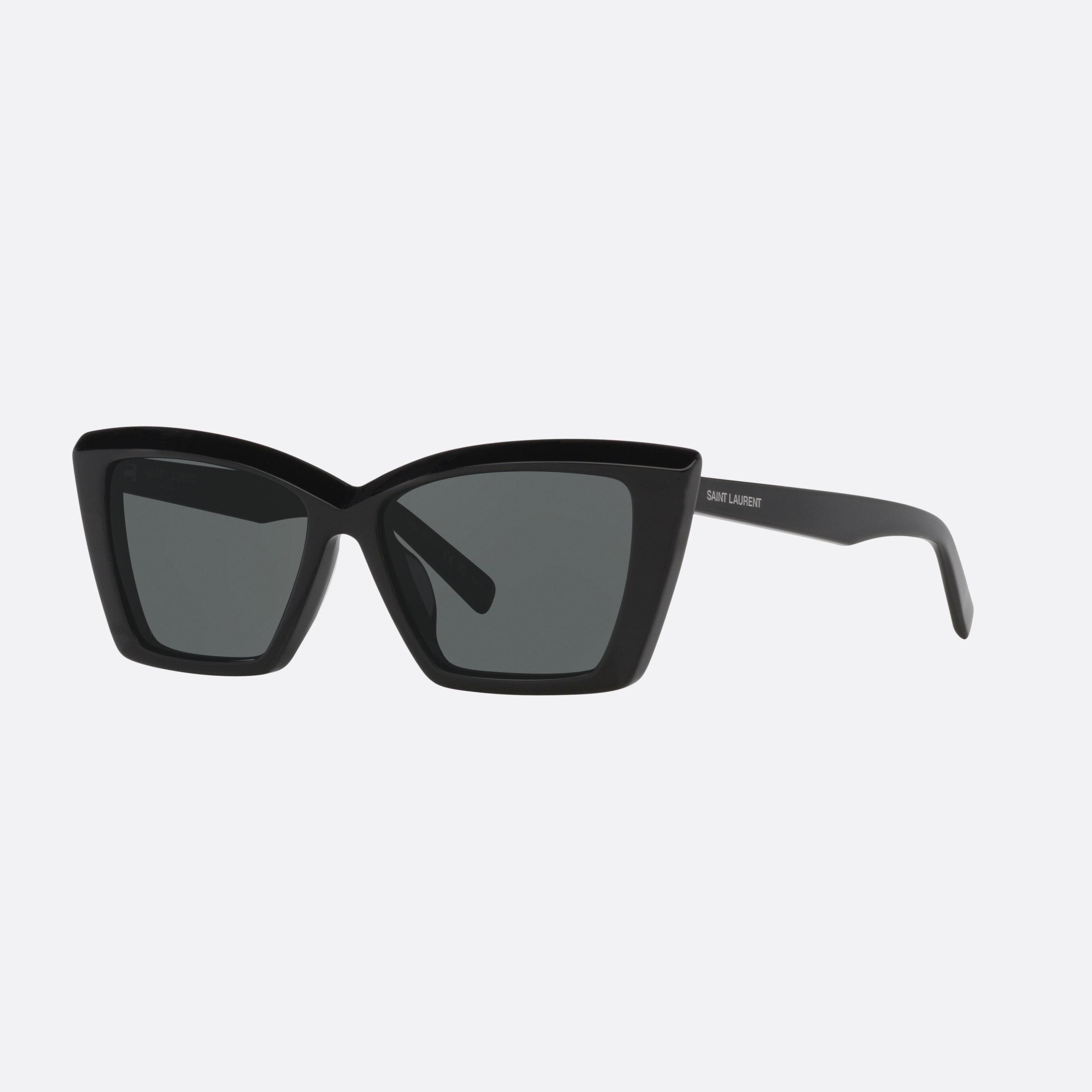 Saint 55mm Laurent Black Cat Eye Women Sunglasses - Main View