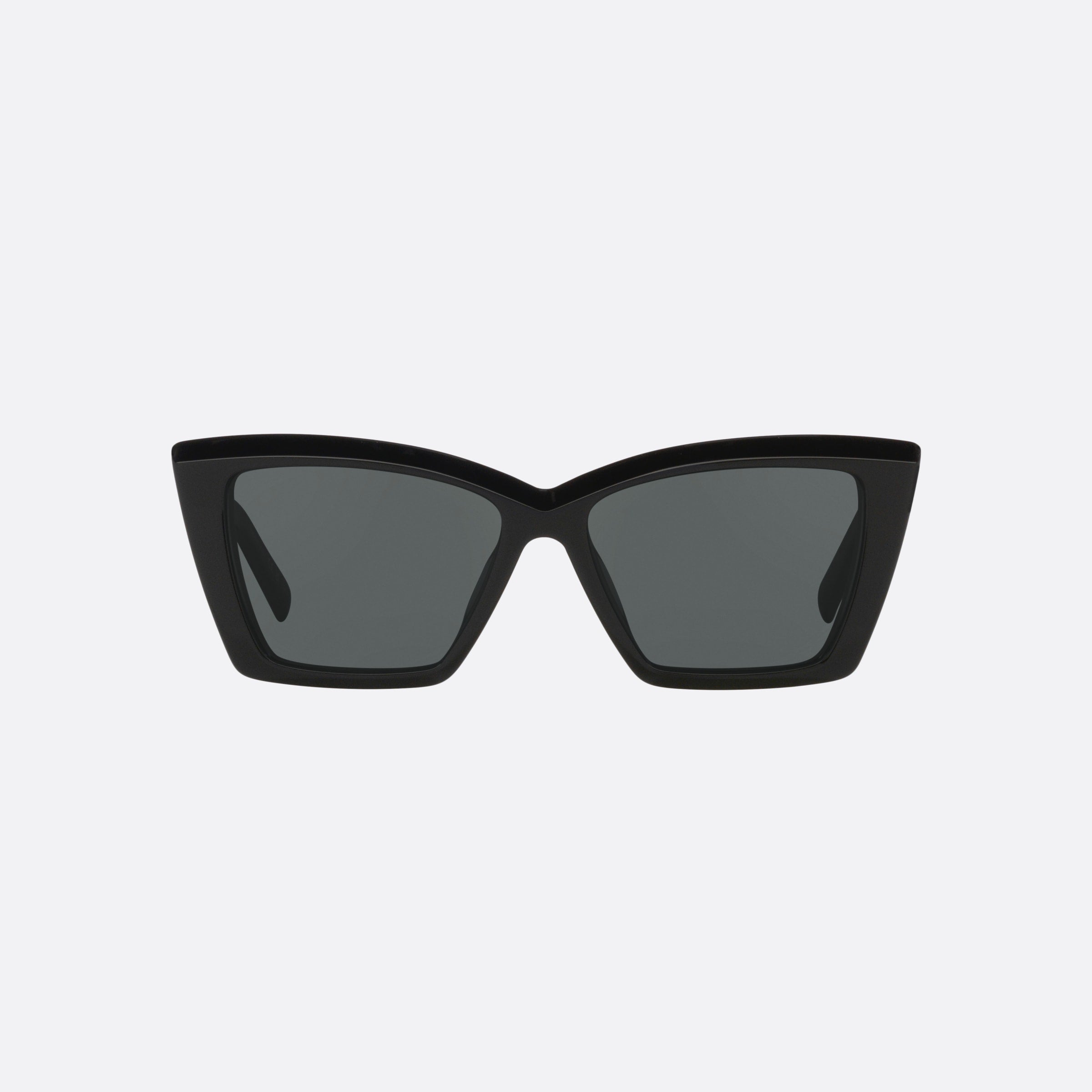 Saint 55mm Laurent Black Cat Eye Women Sunglasses - Side View