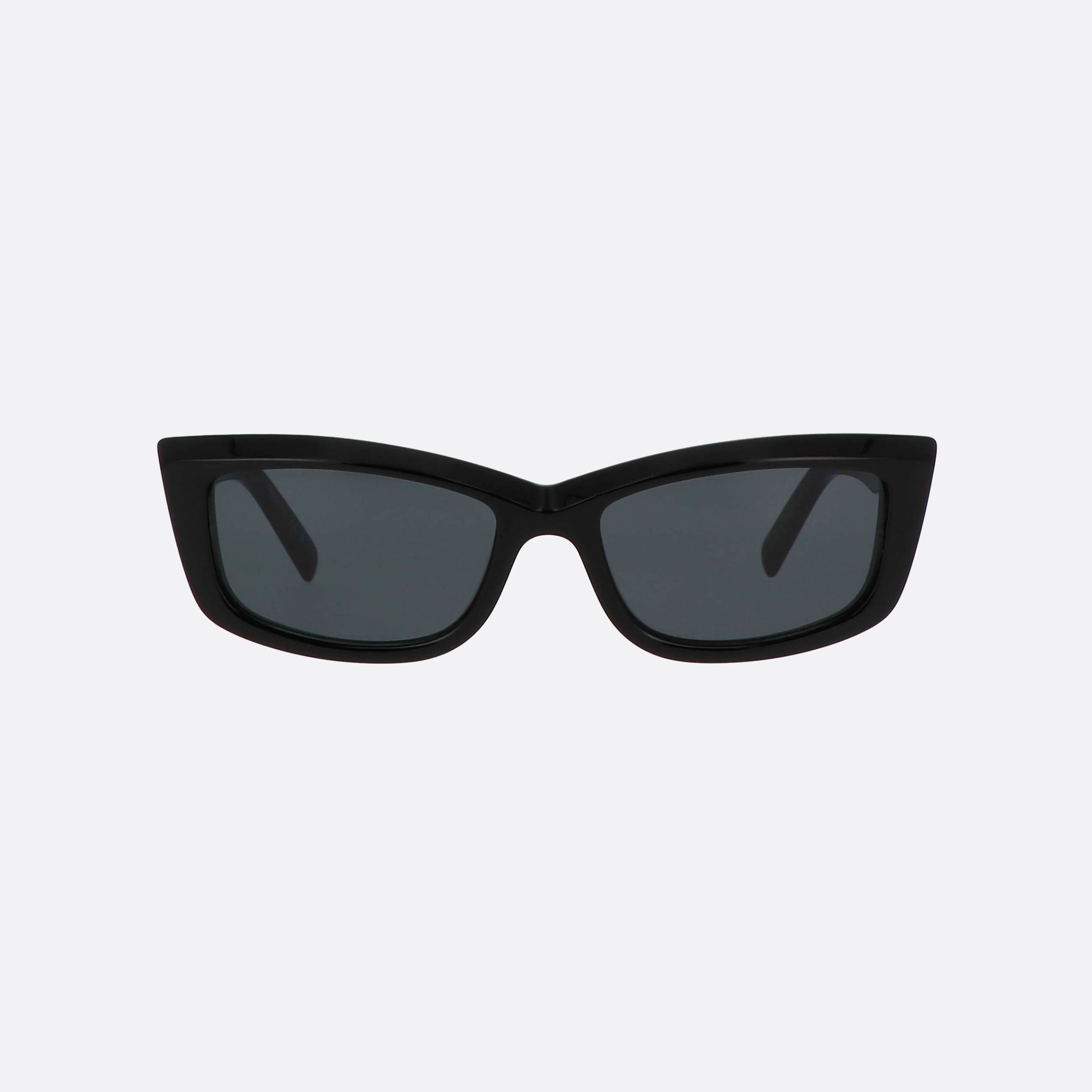 Saint 54mm Laurent Black Cat Eye Woman Sunglasses - Side View