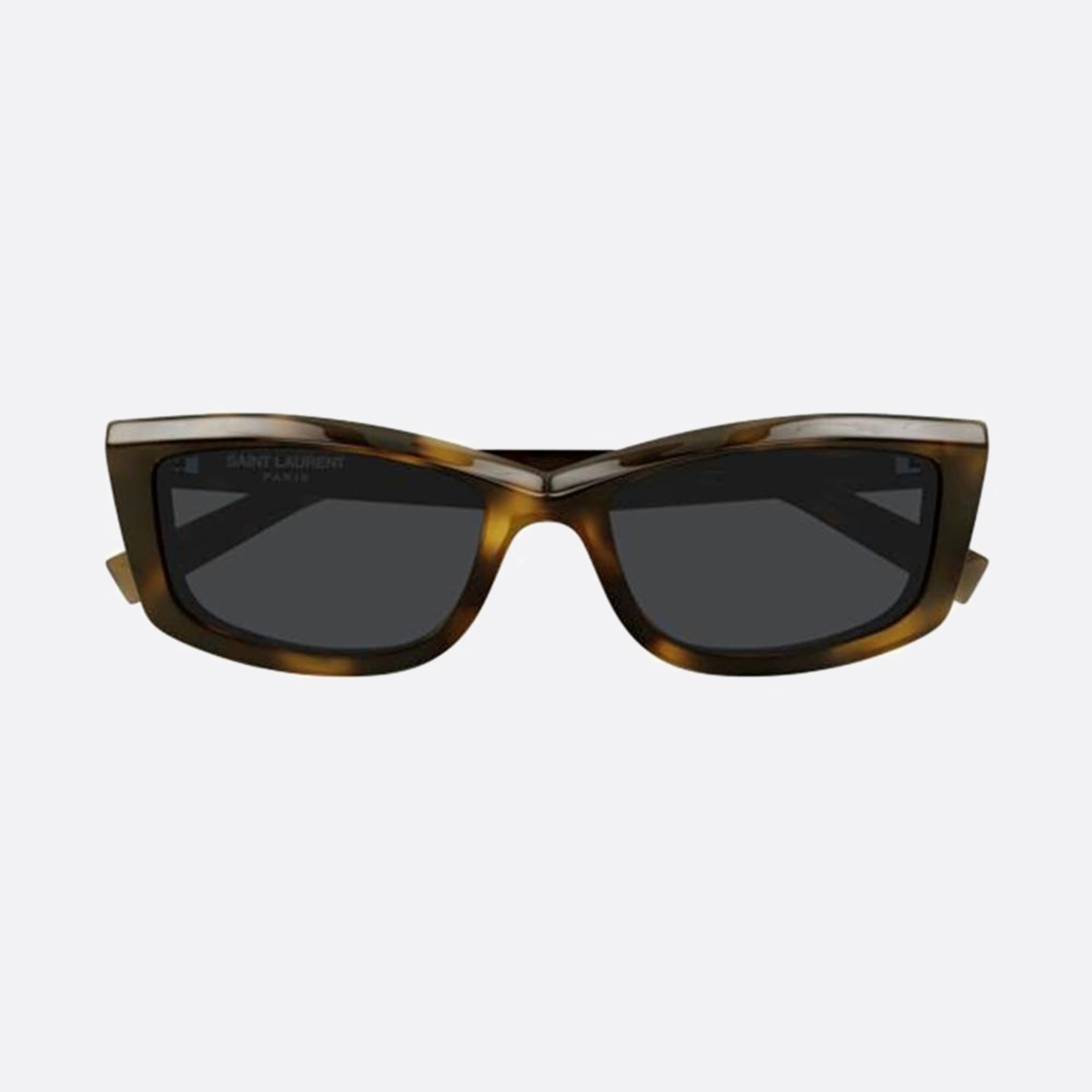 Saint 54mm Laurent Havana Cat Eye Woman Sunglasses - Main View